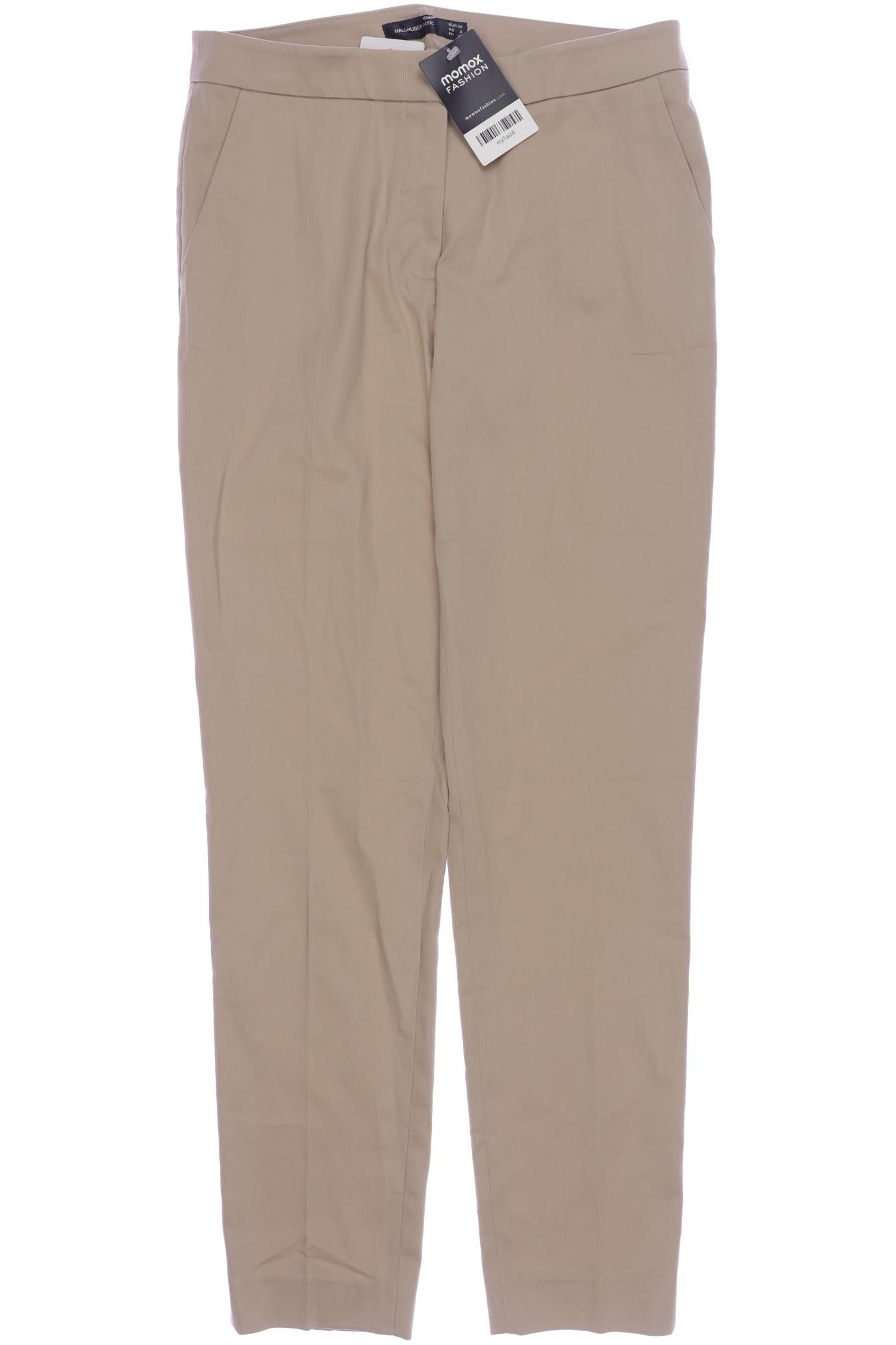 

Hallhuber Damen Stoffhose, beige, Gr. 34