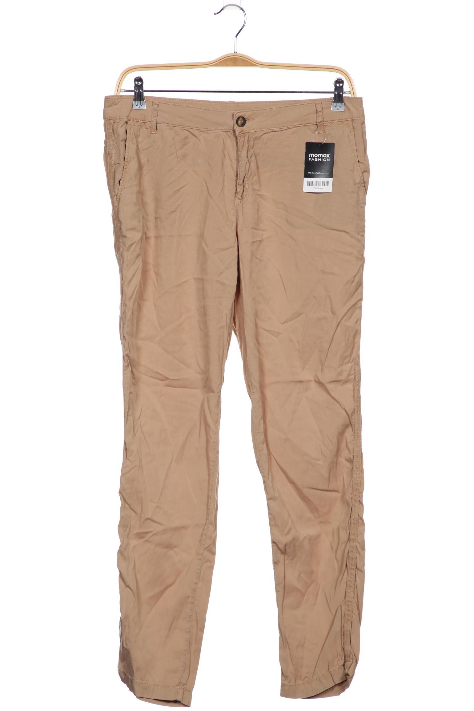 

Hallhuber Damen Stoffhose, beige, Gr. 42