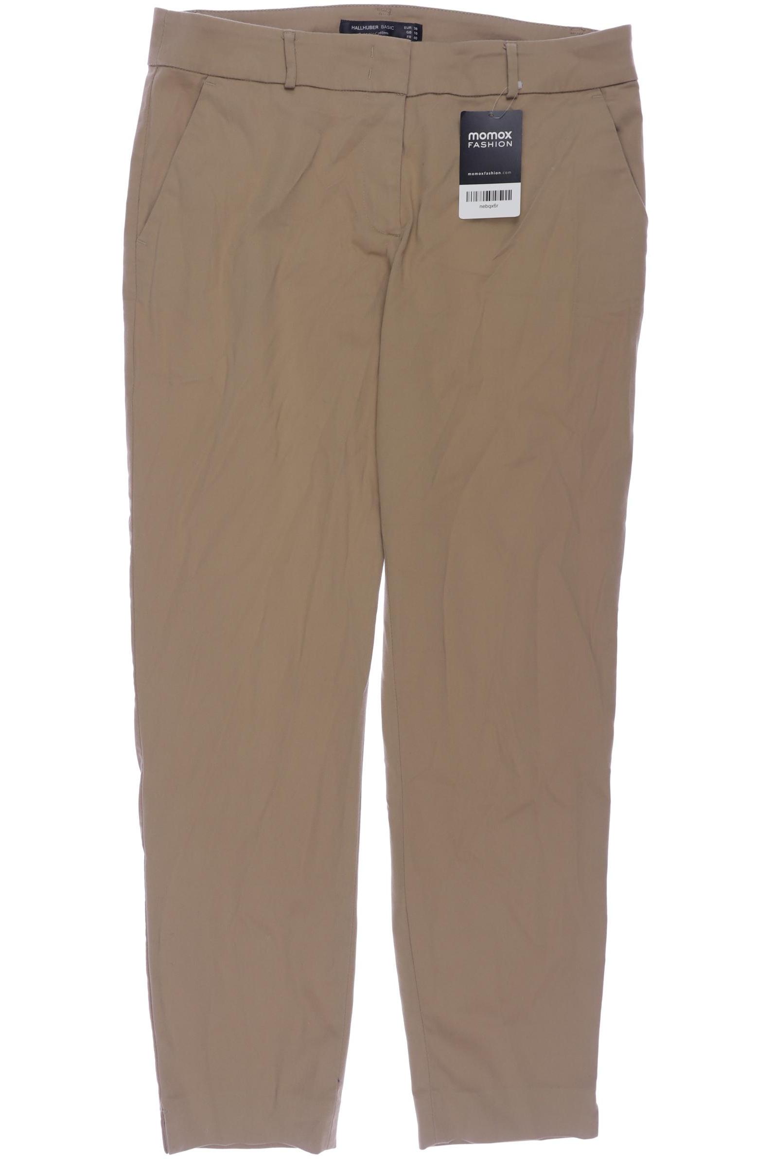

Hallhuber Damen Stoffhose, beige, Gr. 38