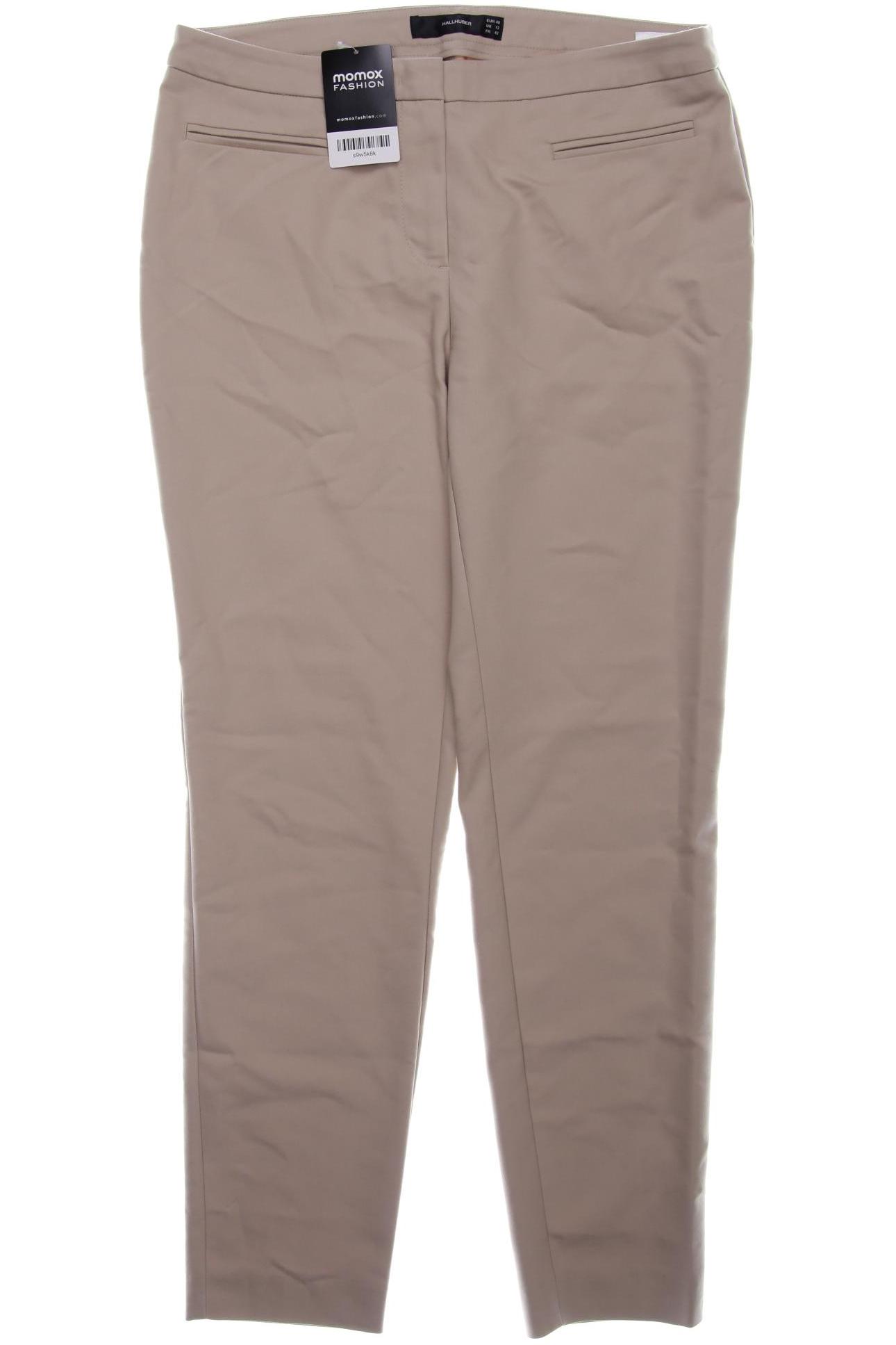 

Hallhuber Damen Stoffhose, beige, Gr. 40