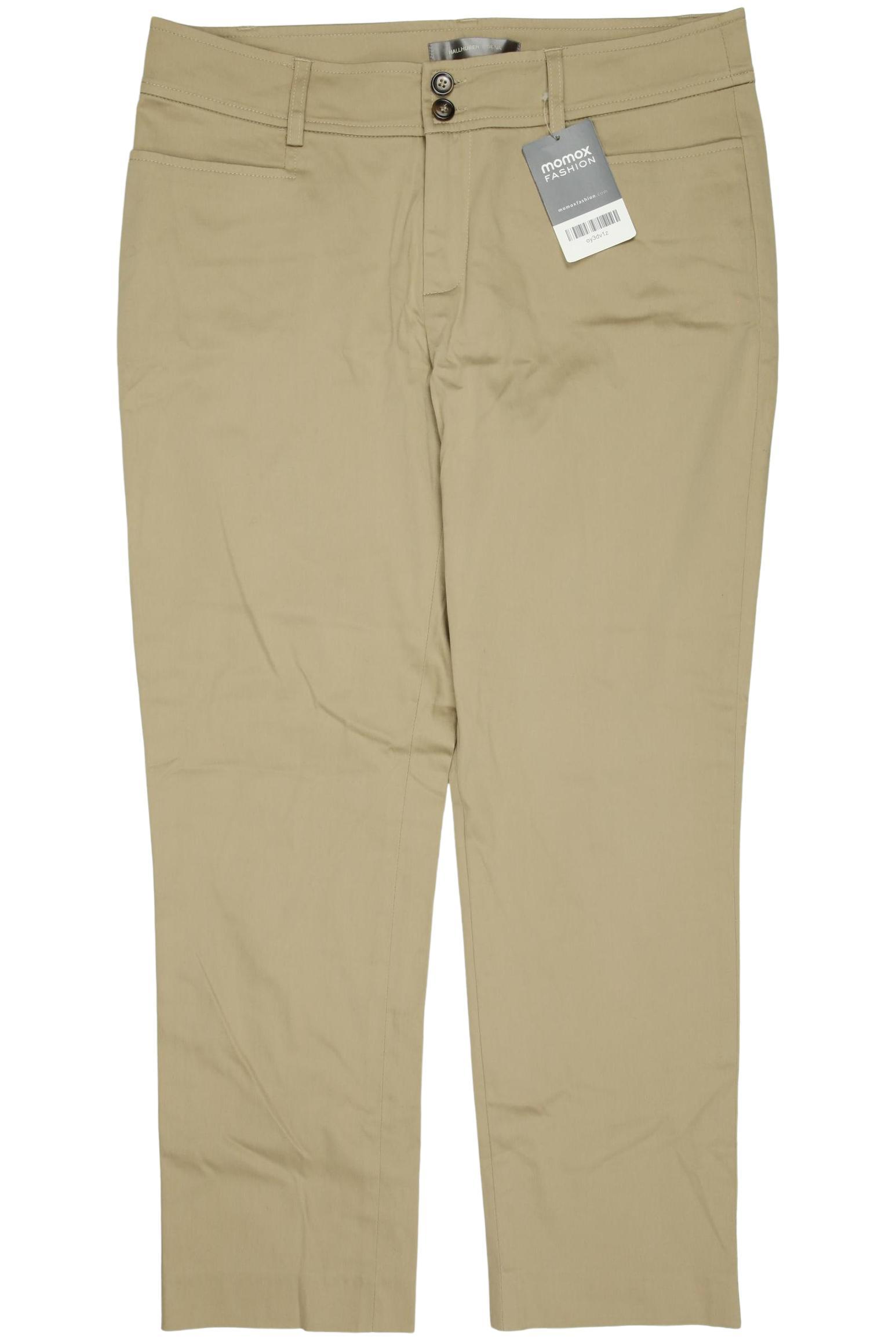 

Hallhuber Damen Stoffhose, beige, Gr. 38