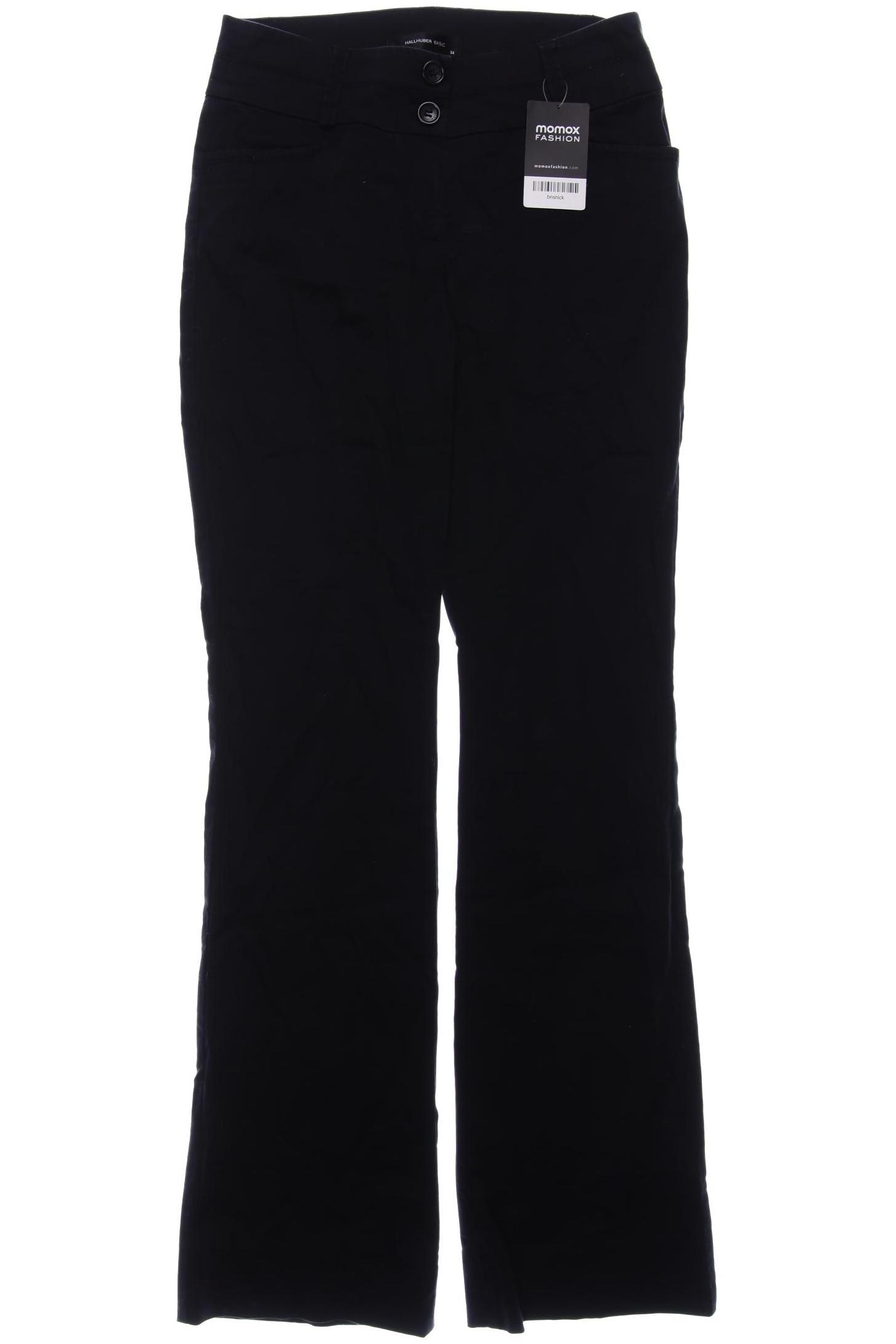 

Hallhuber Damen Stoffhose, schwarz