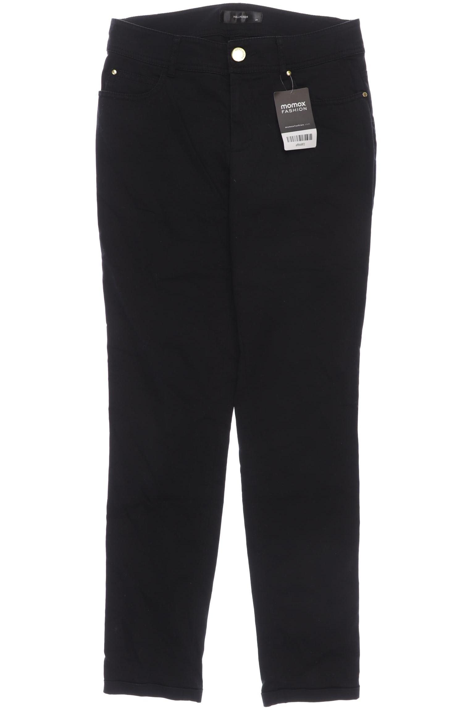 

Hallhuber Damen Stoffhose, schwarz