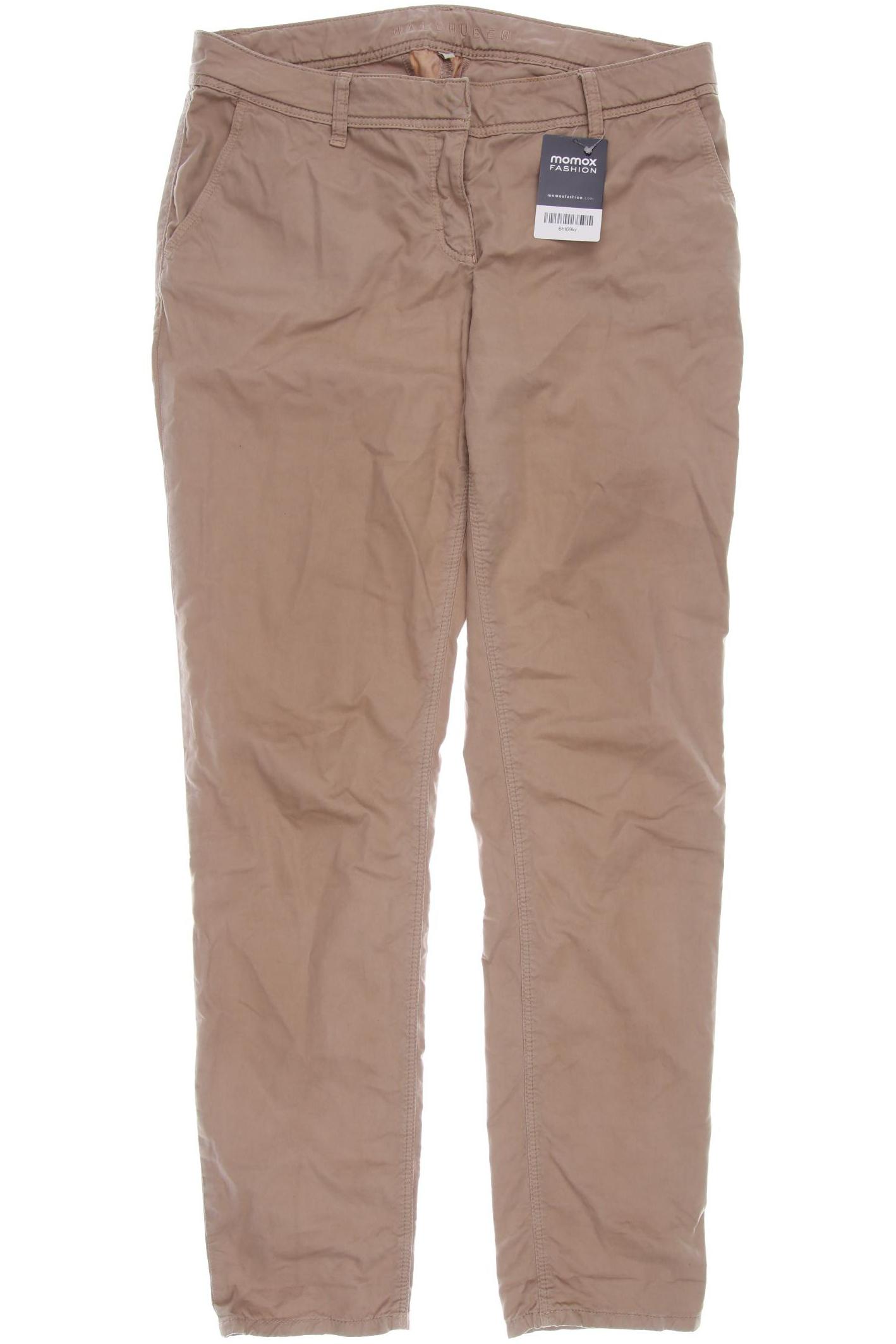 

Hallhuber Damen Stoffhose, beige, Gr. 38