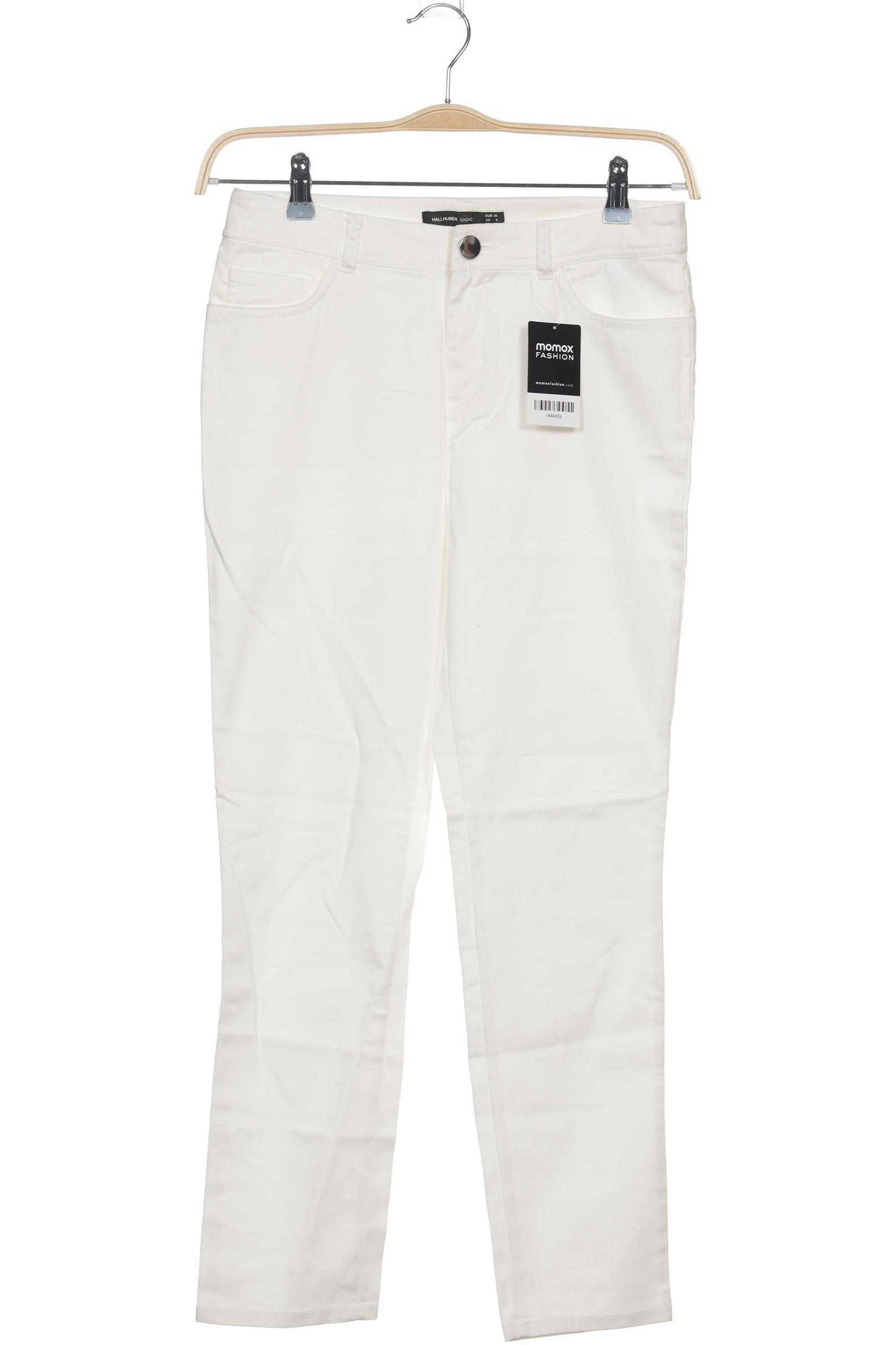 

Hallhuber Damen Stoffhose, cremeweiß, Gr. 36