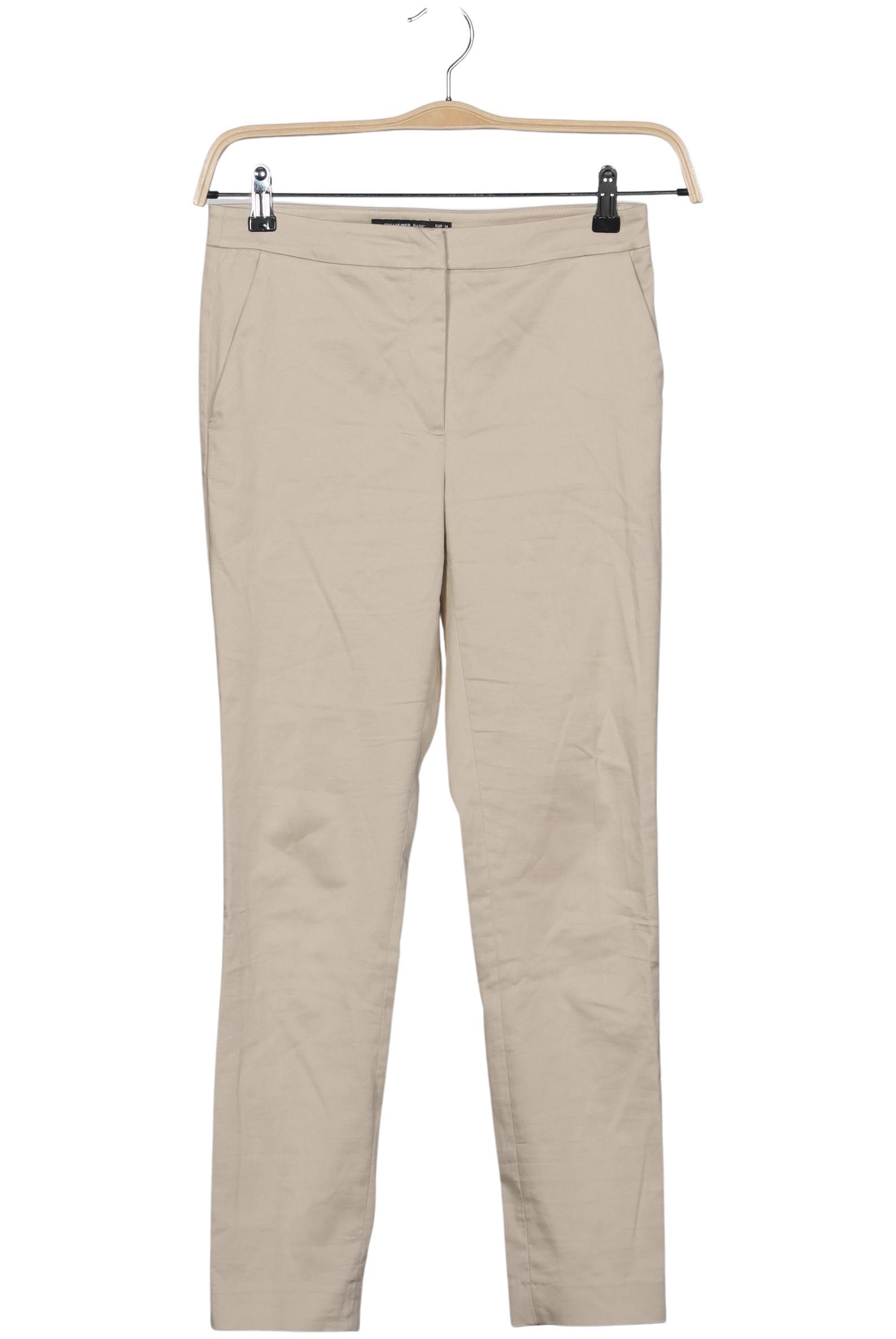 

Hallhuber Damen Stoffhose, beige, Gr. 34