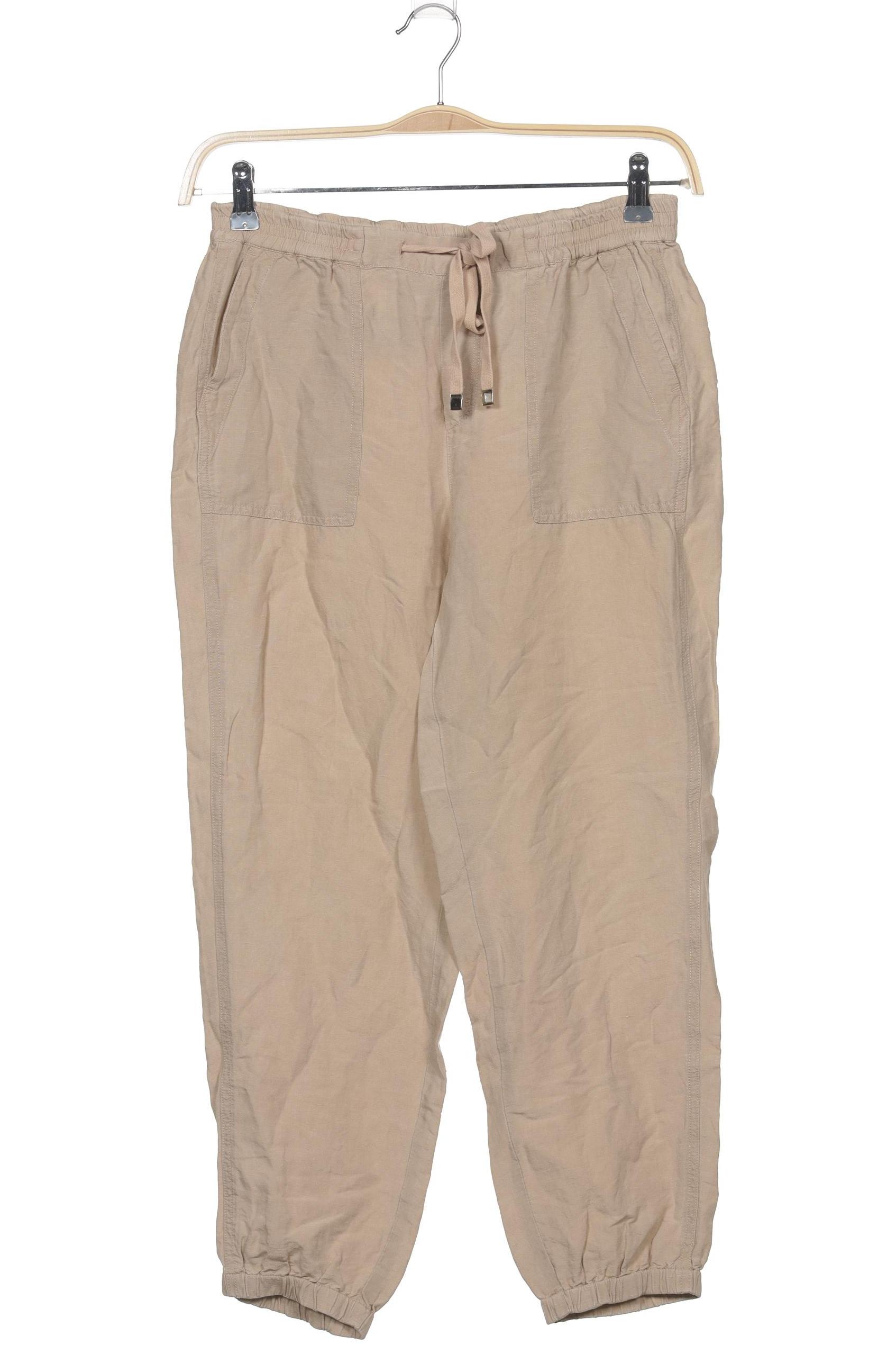 

Hallhuber Damen Stoffhose, beige, Gr. 38