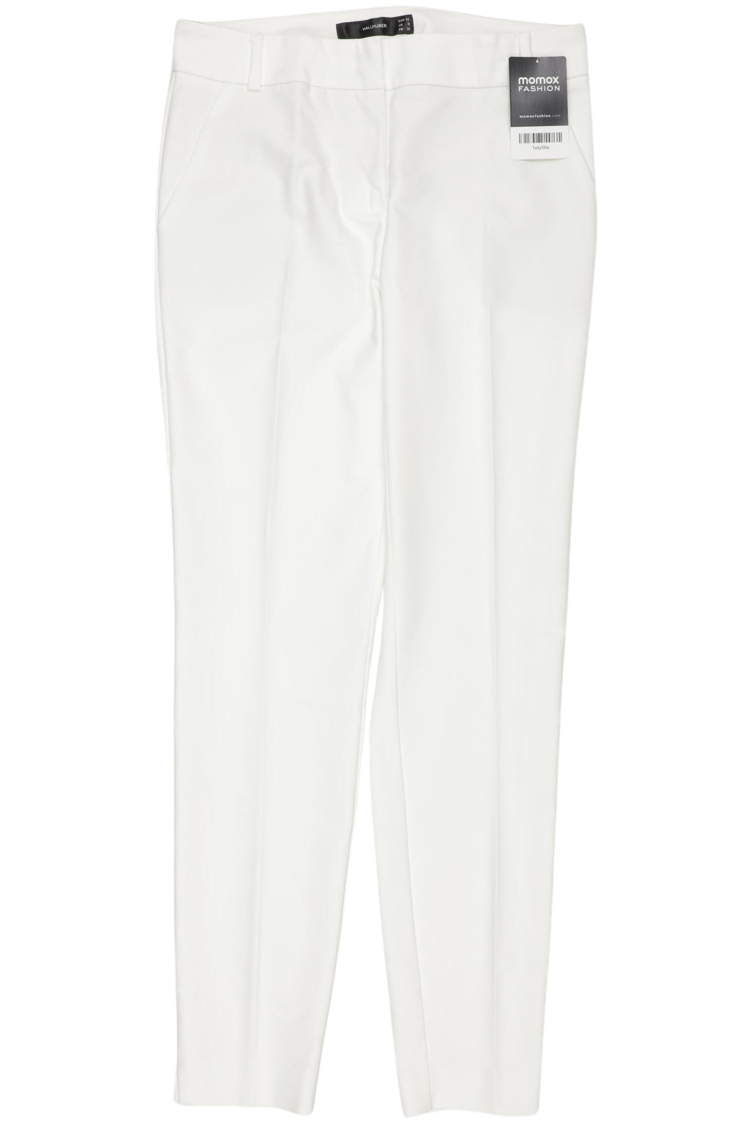 

Hallhuber Damen Stoffhose, weiß, Gr. 34