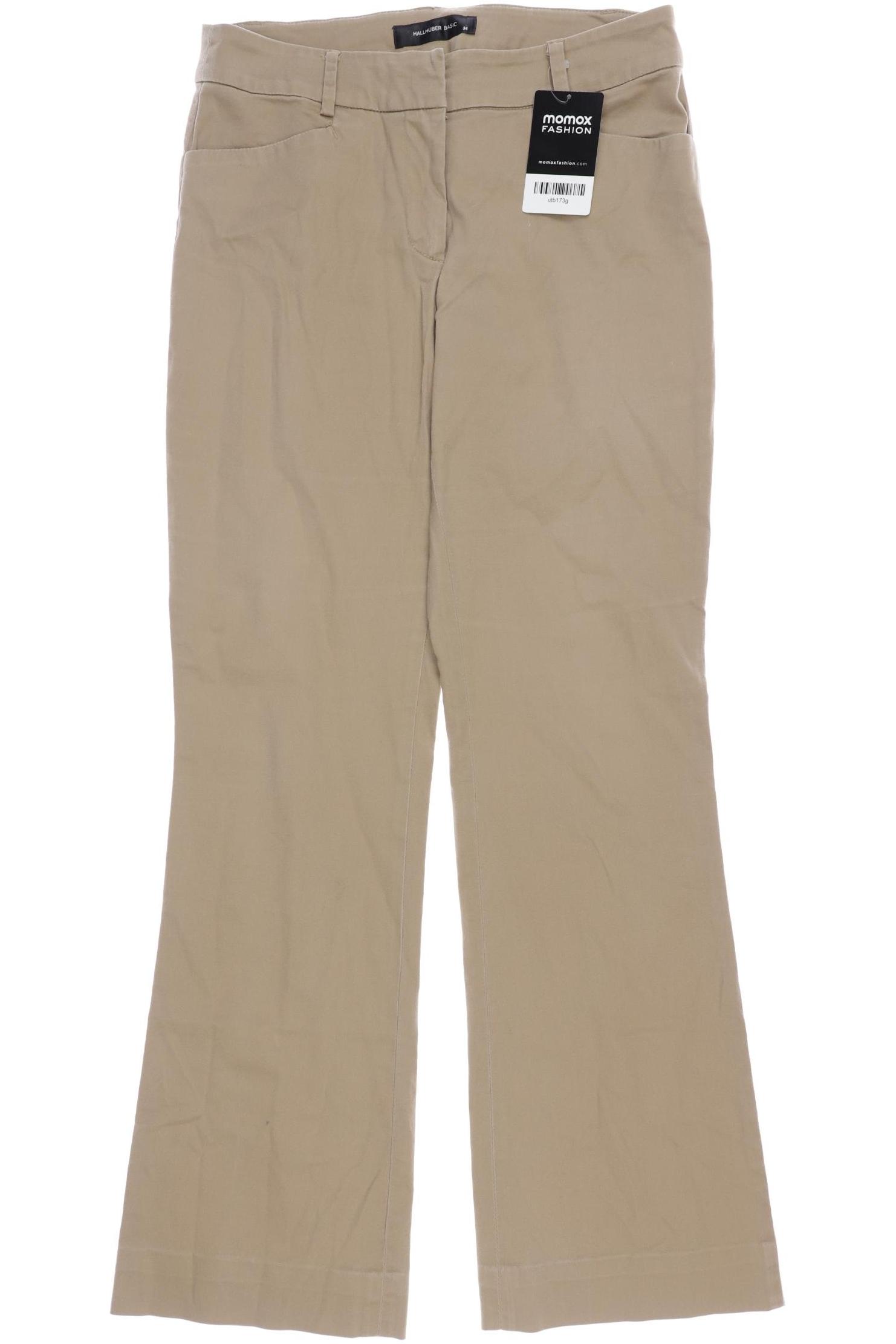 

Hallhuber Damen Stoffhose, beige, Gr. 34