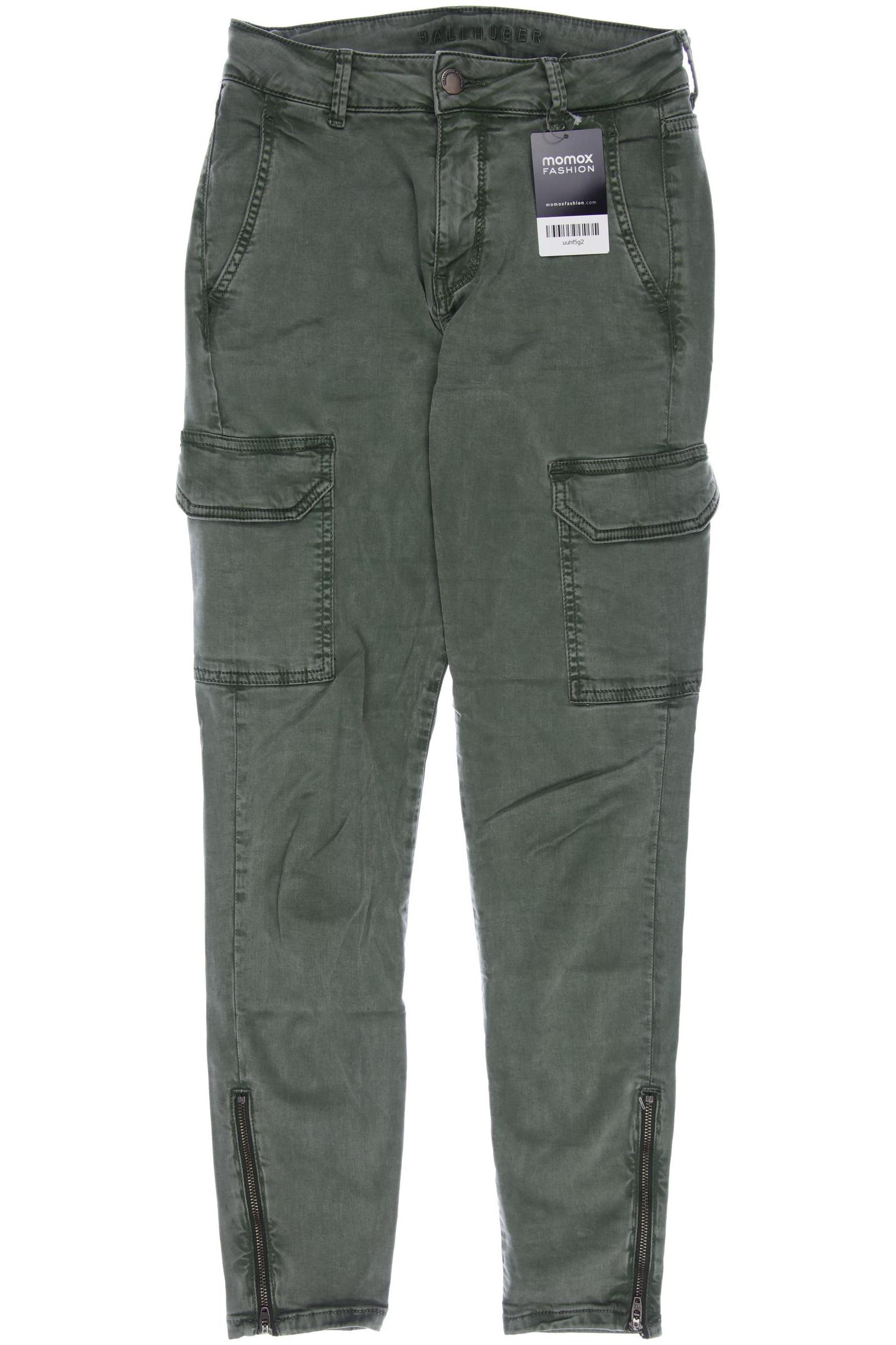 

Hallhuber Damen Stoffhose, grün, Gr. 34