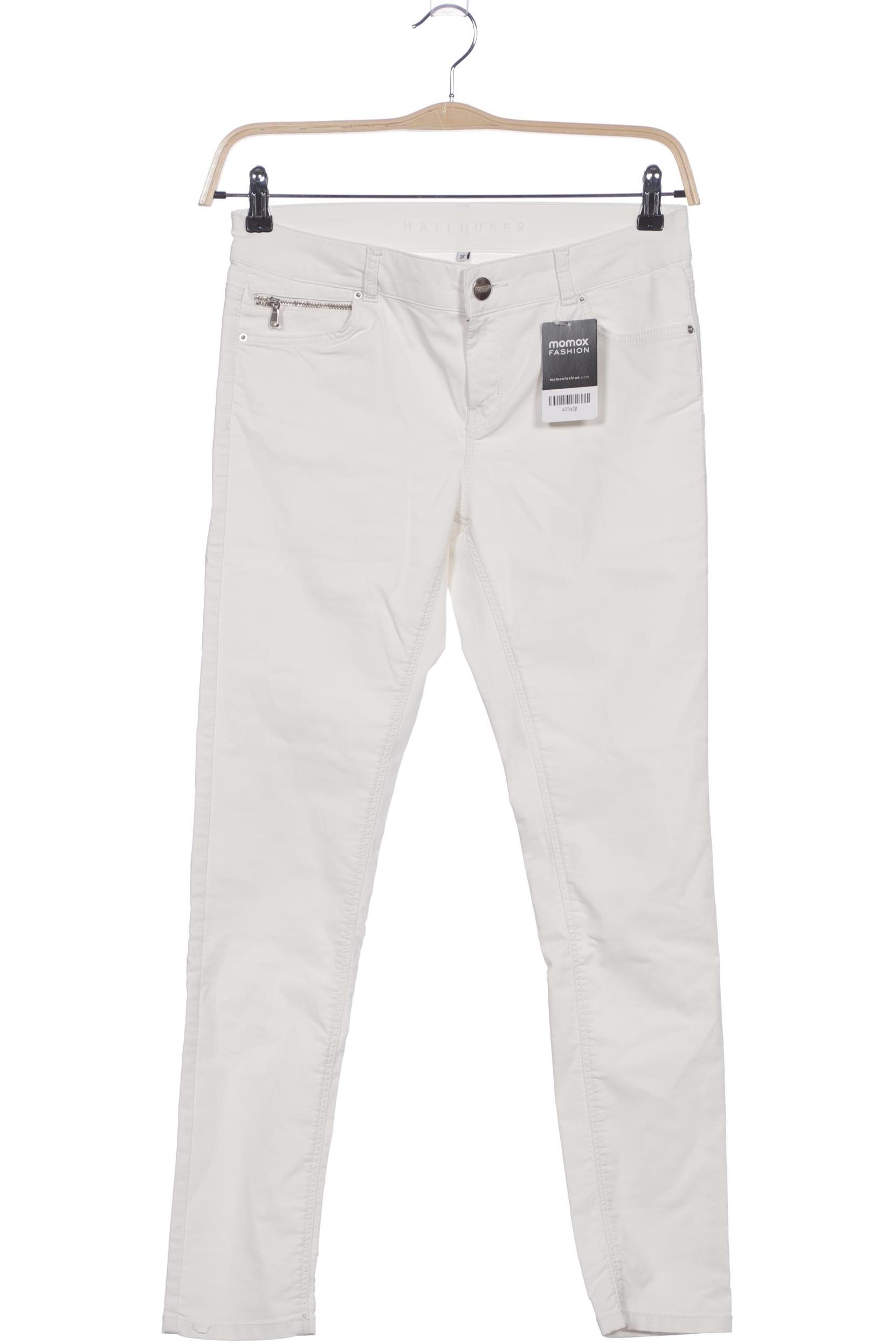 

Hallhuber Damen Stoffhose, weiß, Gr. 38