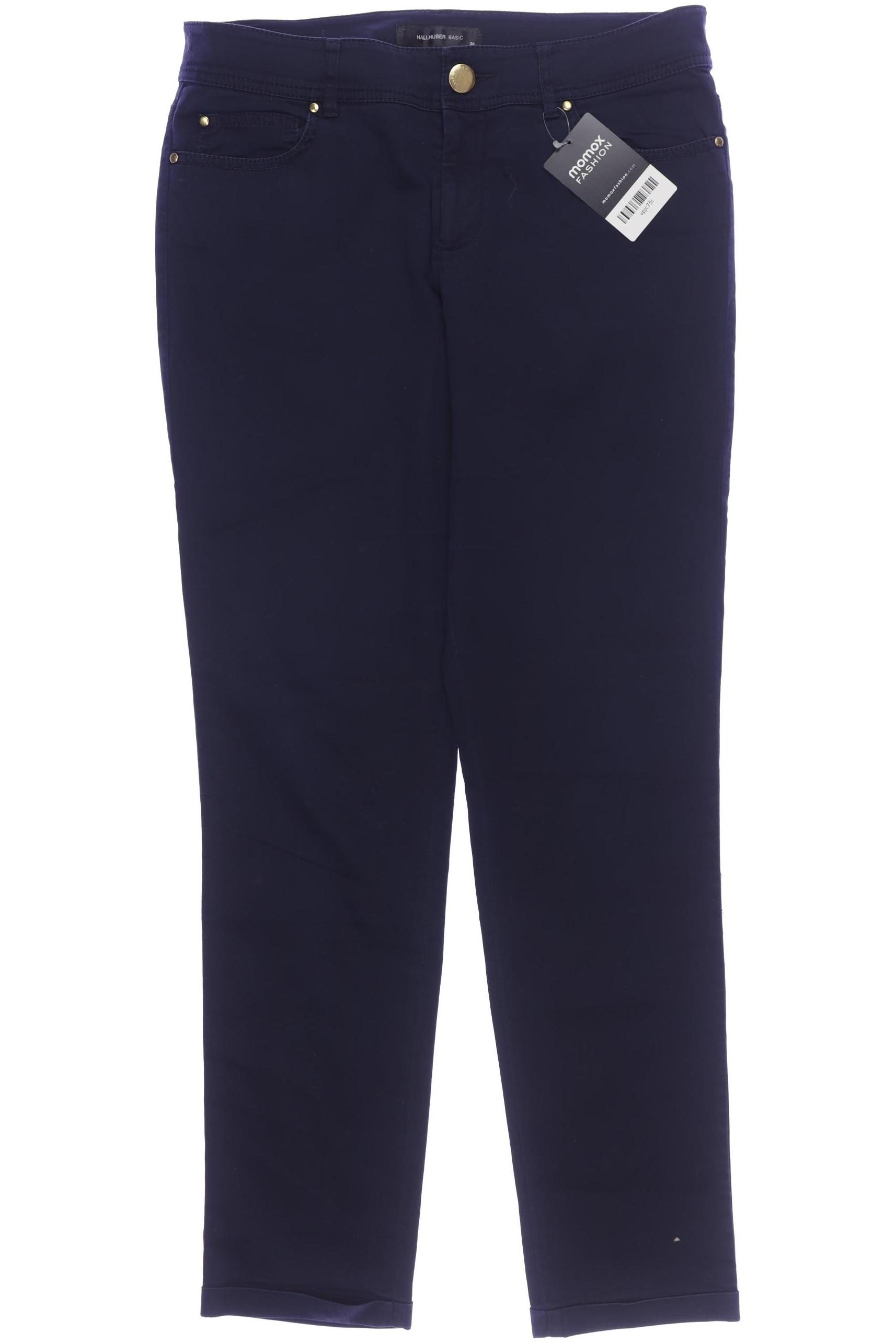 

Hallhuber Damen Stoffhose, marineblau, Gr. 36