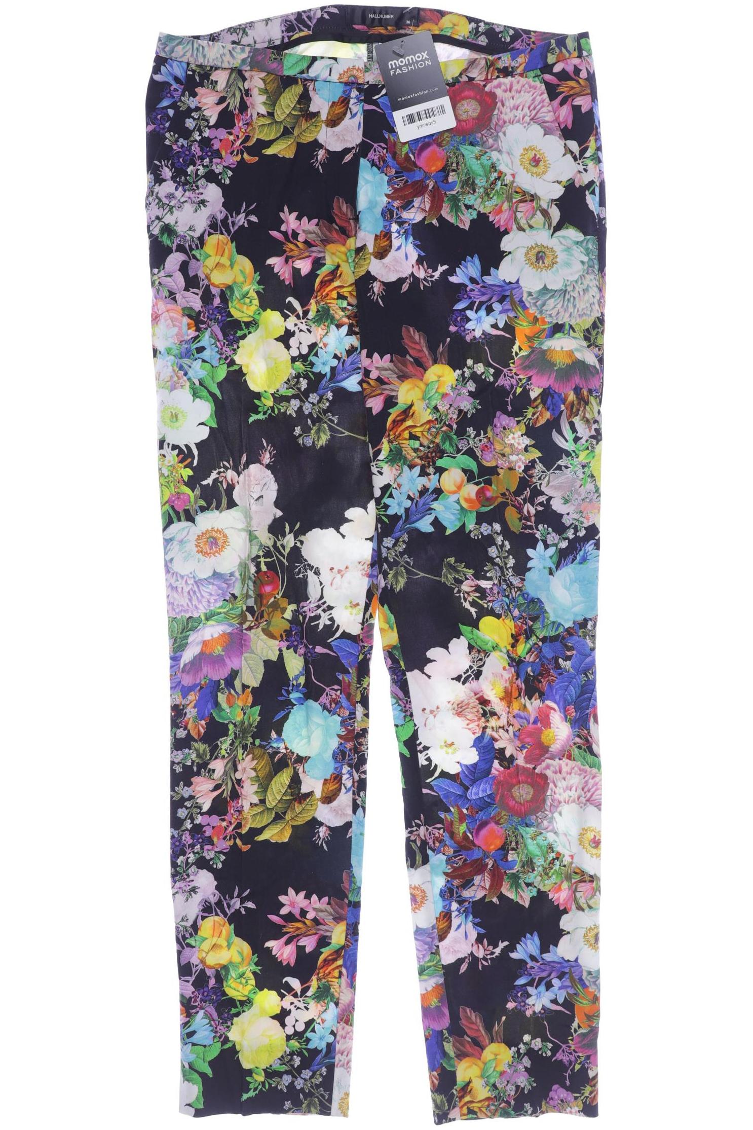 

Hallhuber Damen Stoffhose, mehrfarbig, Gr. 36