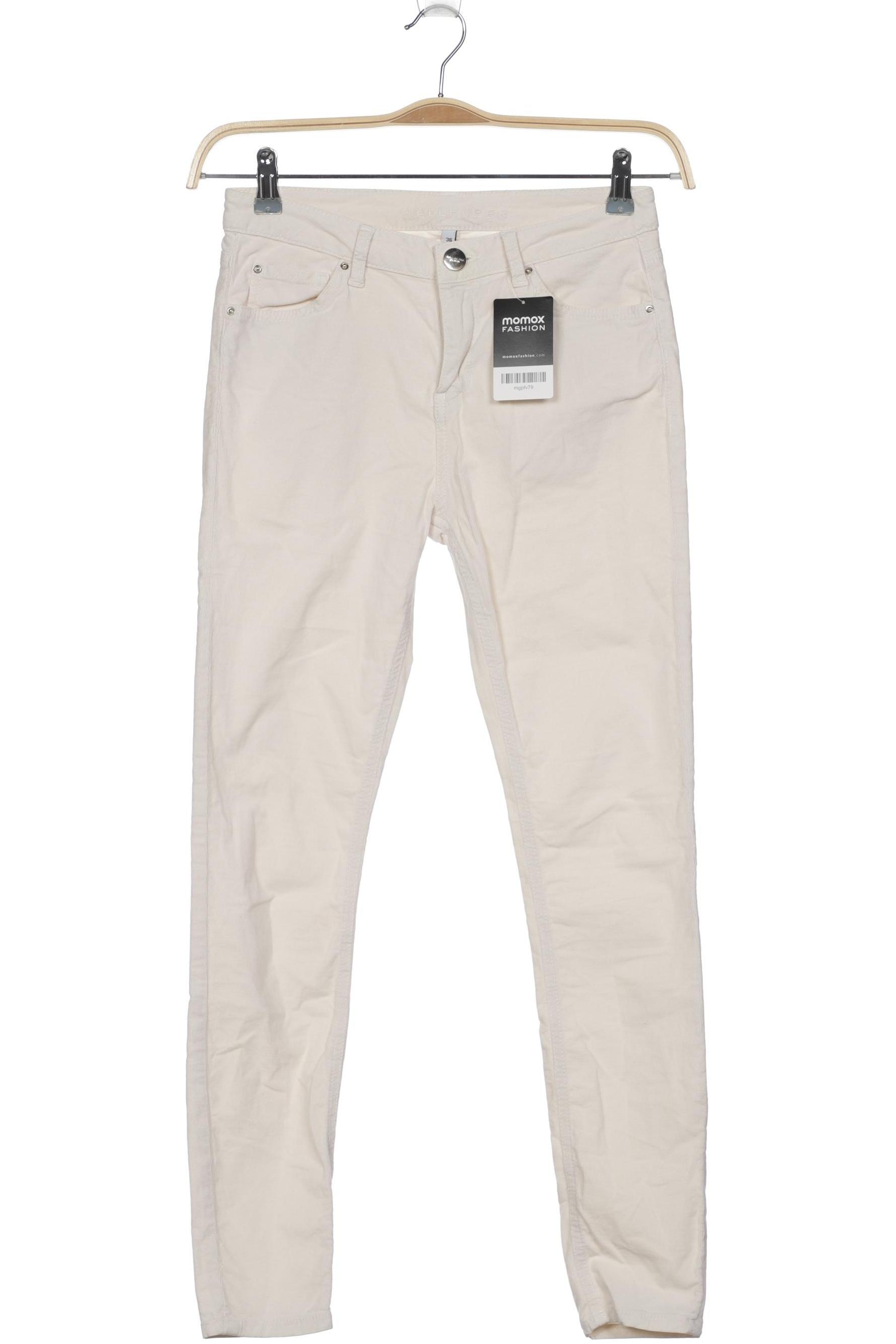 

Hallhuber Damen Stoffhose, cremeweiß, Gr. 36