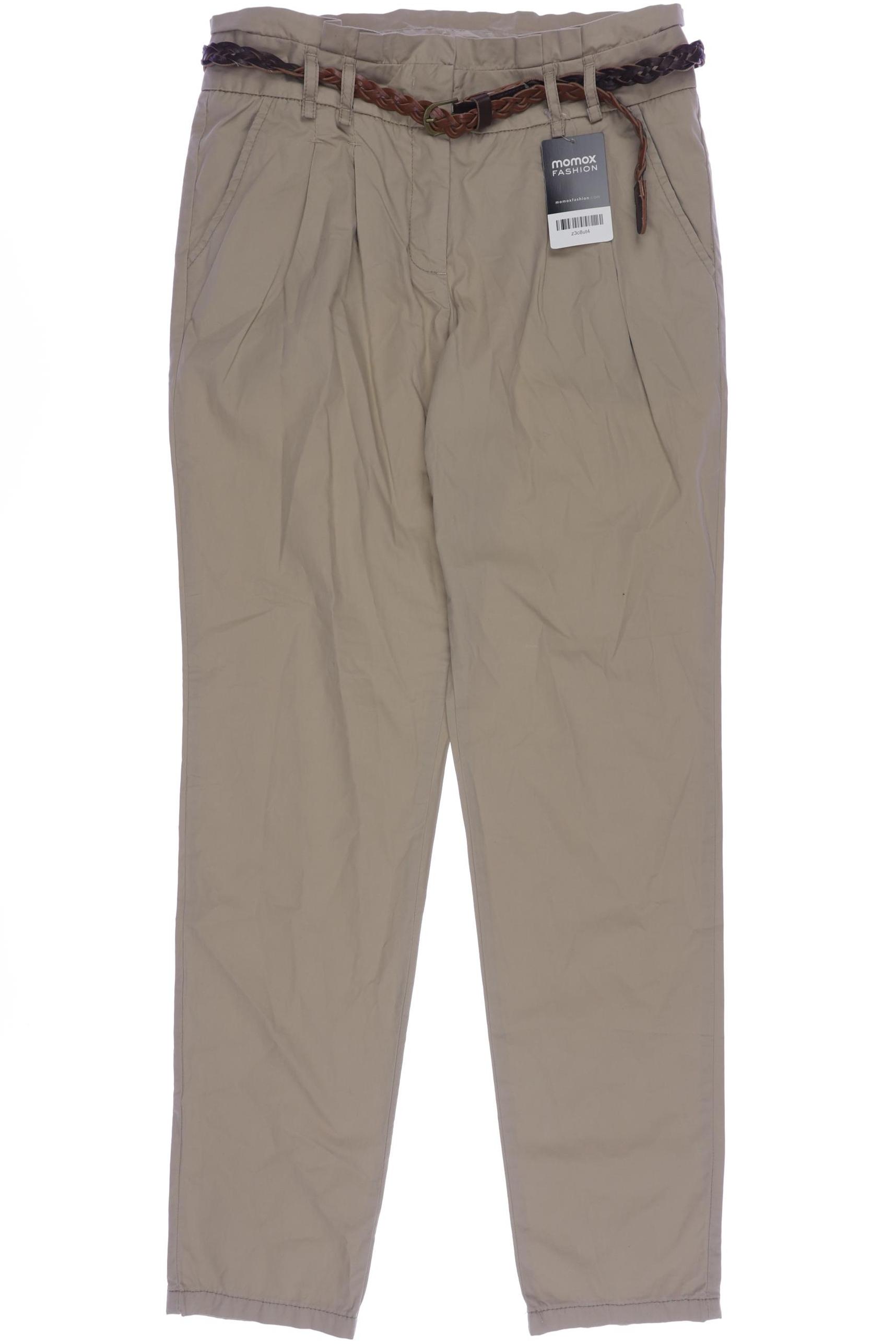 

Hallhuber Damen Stoffhose, beige, Gr. 36