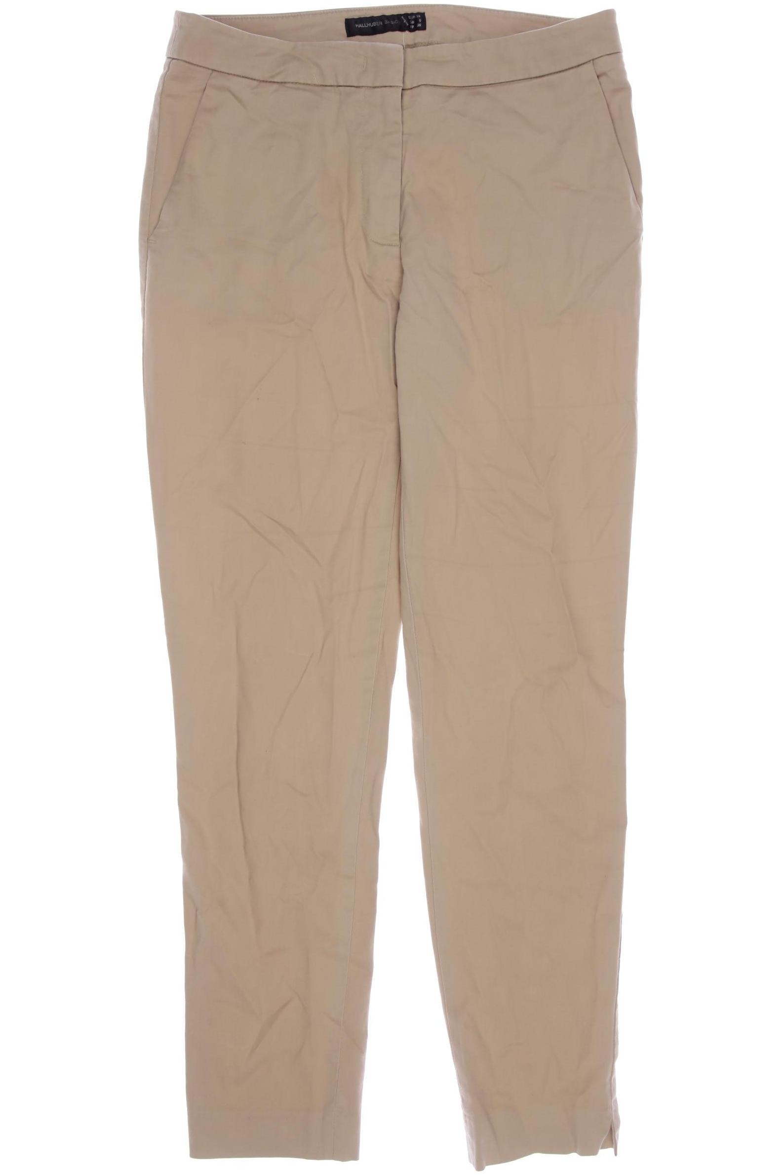 

Hallhuber Damen Stoffhose, beige, Gr. 34