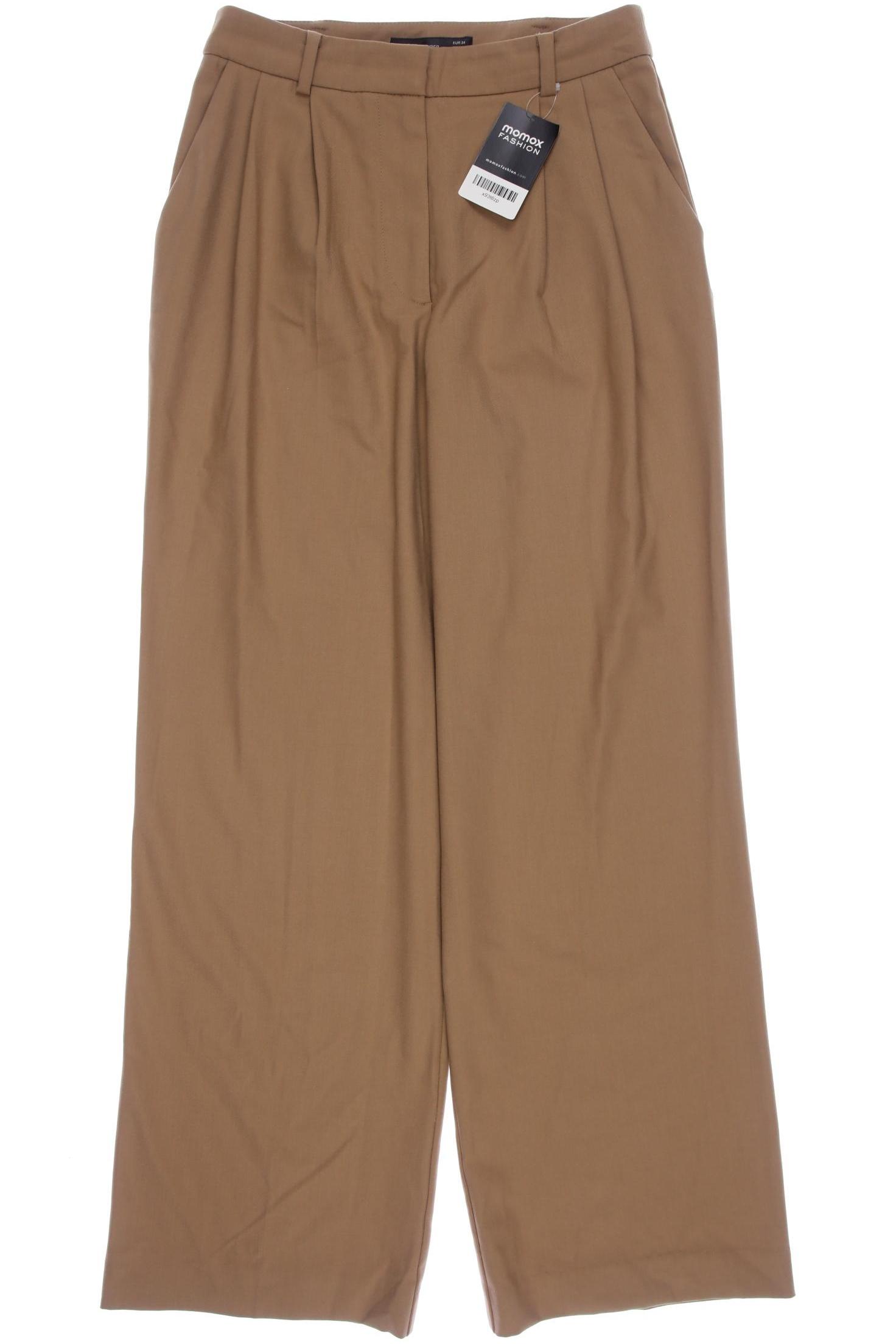 

Hallhuber Damen Stoffhose, beige, Gr. 34
