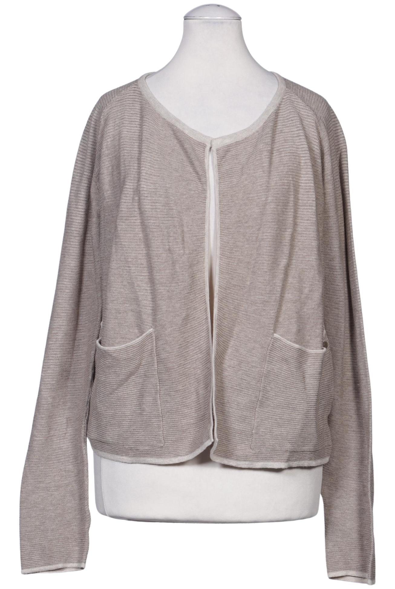 

Hallhuber Damen Strickjacke, beige, Gr. 34