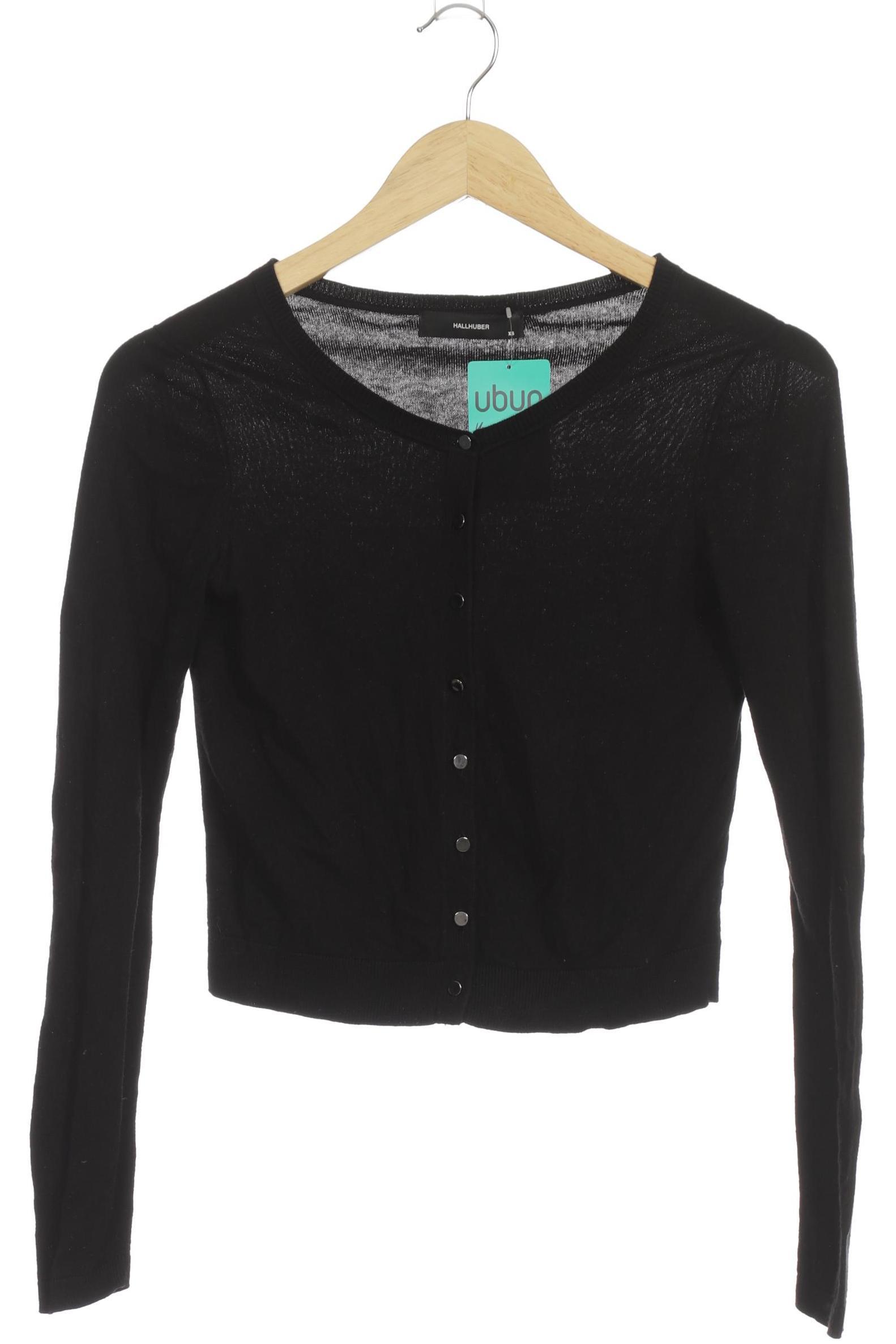 

Hallhuber Damen Strickjacke, schwarz, Gr.