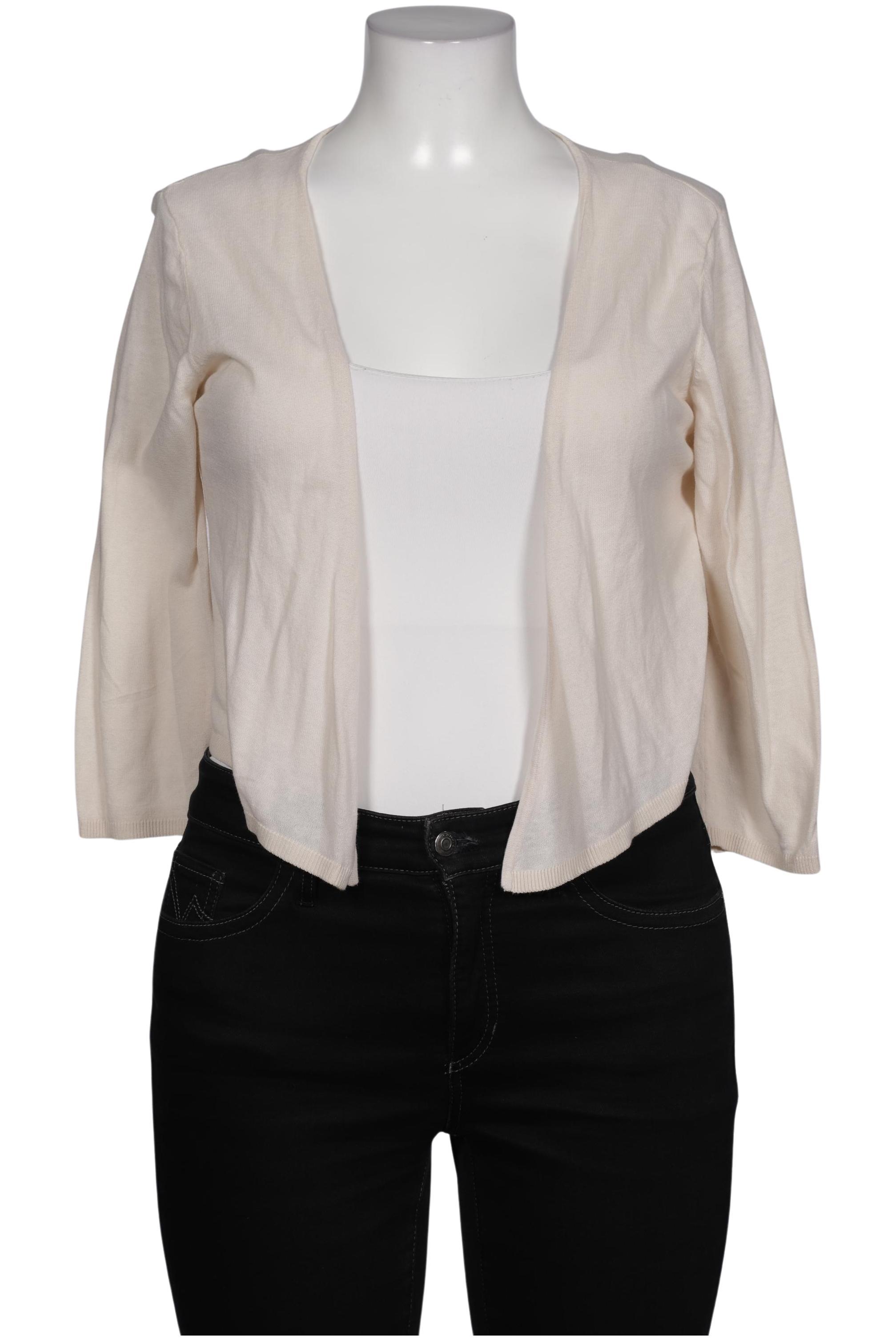 

Hallhuber Damen Strickjacke, cremeweiß, Gr. 44