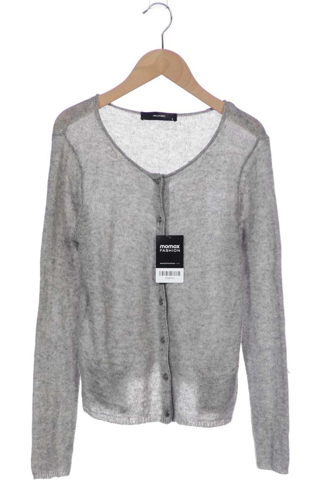 

Hallhuber Damen Strickjacke, grau, Gr. 38