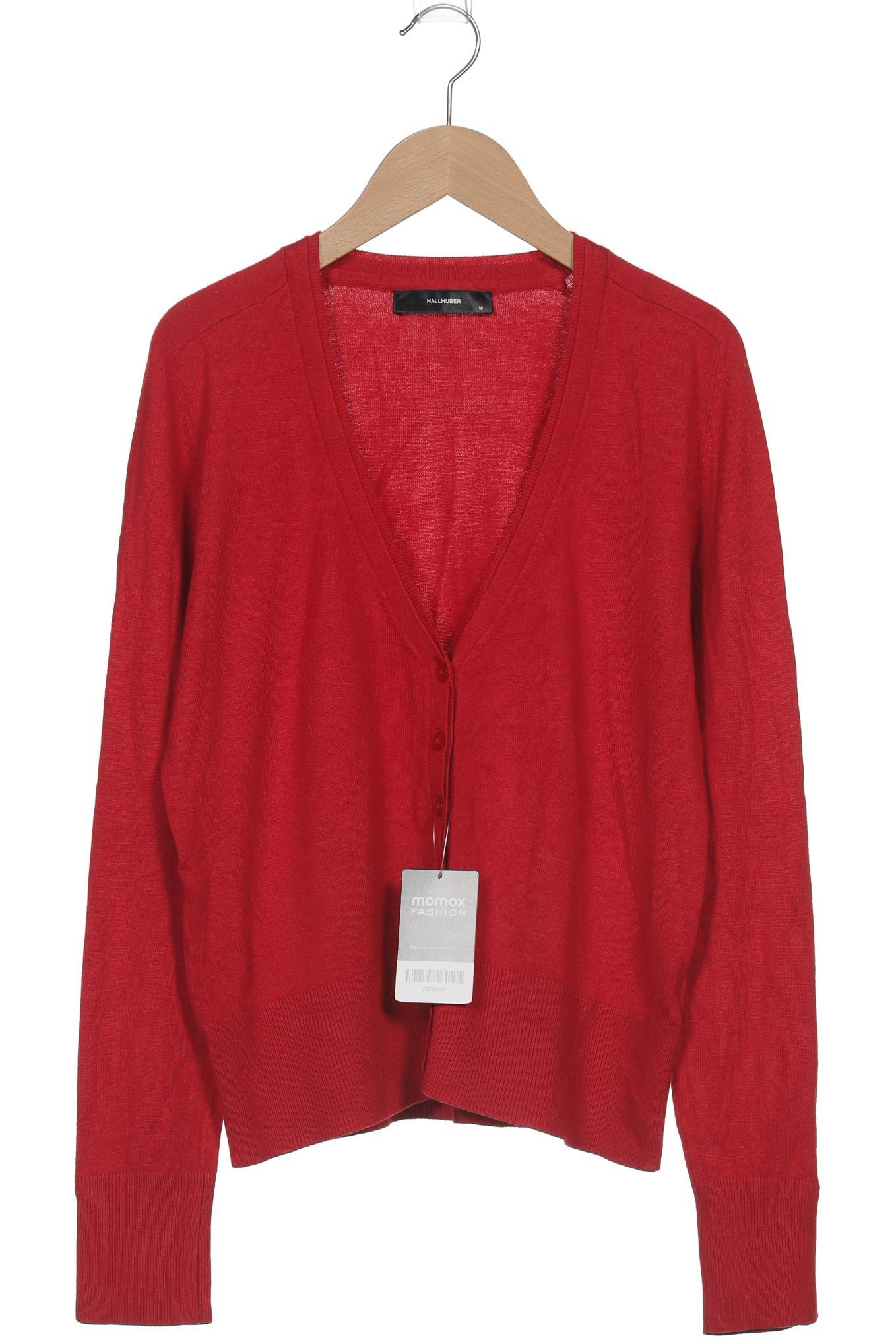 

Hallhuber Damen Strickjacke, rot, Gr. 38