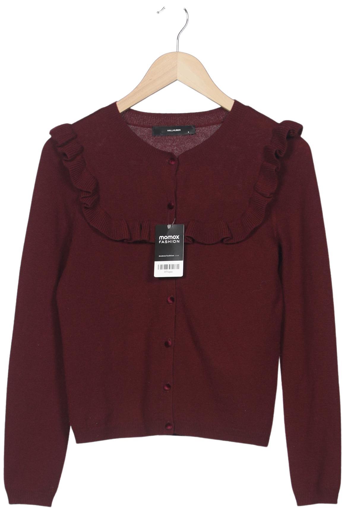 

Hallhuber Damen Strickjacke, bordeaux, Gr. 36