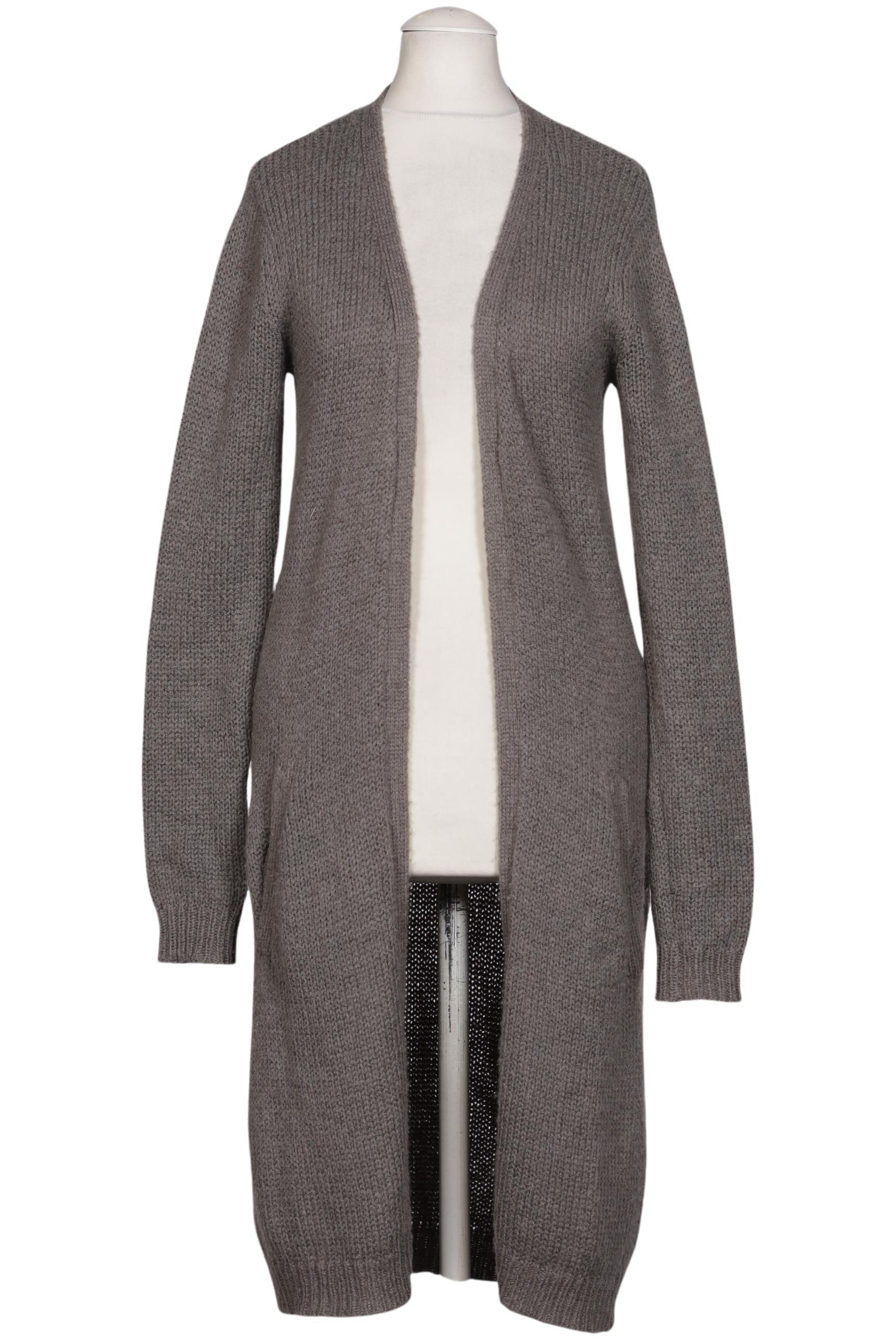 

Hallhuber Damen Strickjacke, grau, Gr. 34