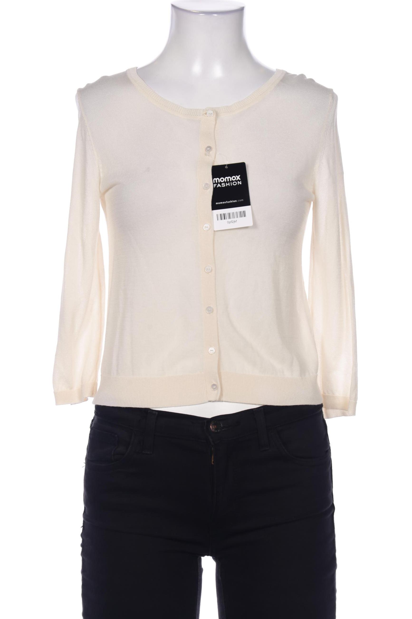 

Hallhuber Damen Strickjacke, cremeweiß, Gr. 36