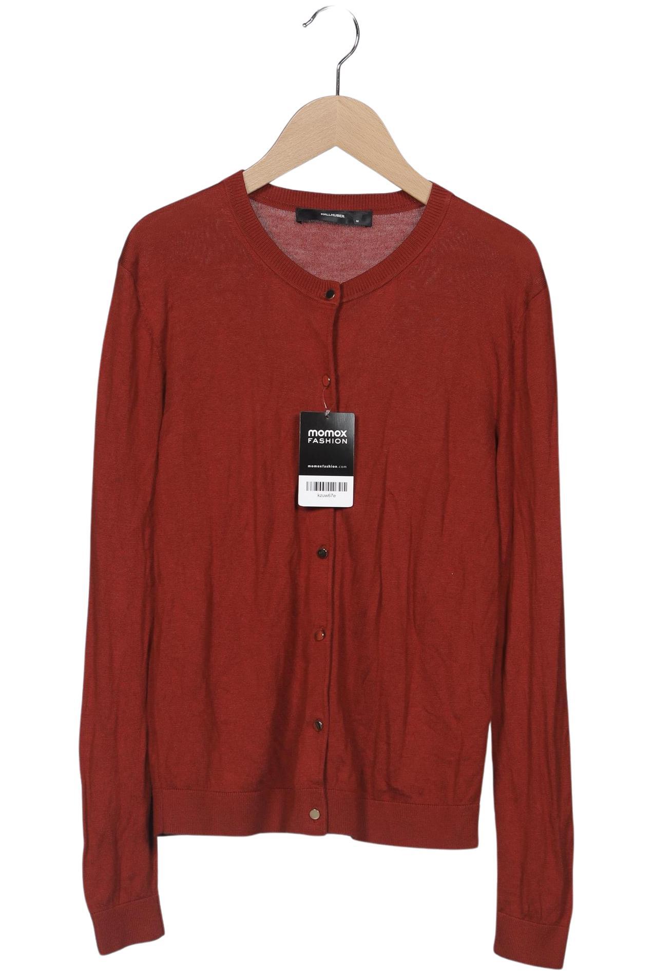 

Hallhuber Damen Strickjacke, orange, Gr. 38