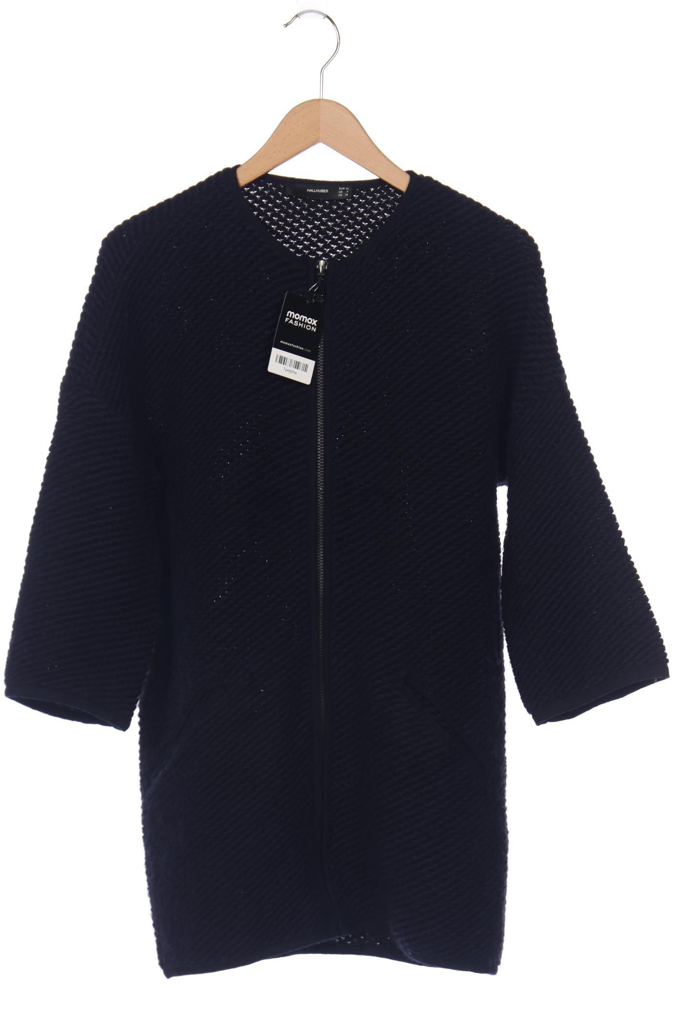 

Hallhuber Damen Strickjacke, marineblau, Gr. 34