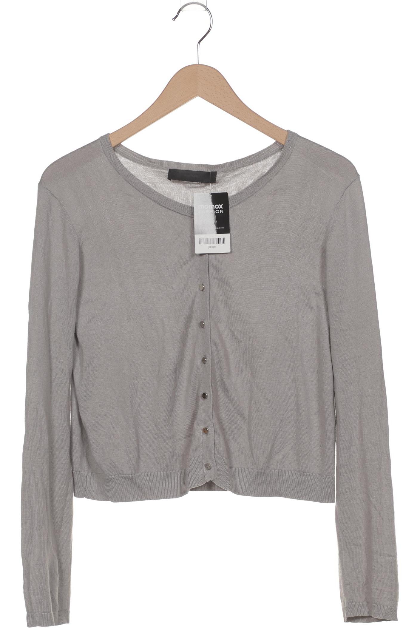 

Hallhuber Damen Strickjacke, grau, Gr. 46