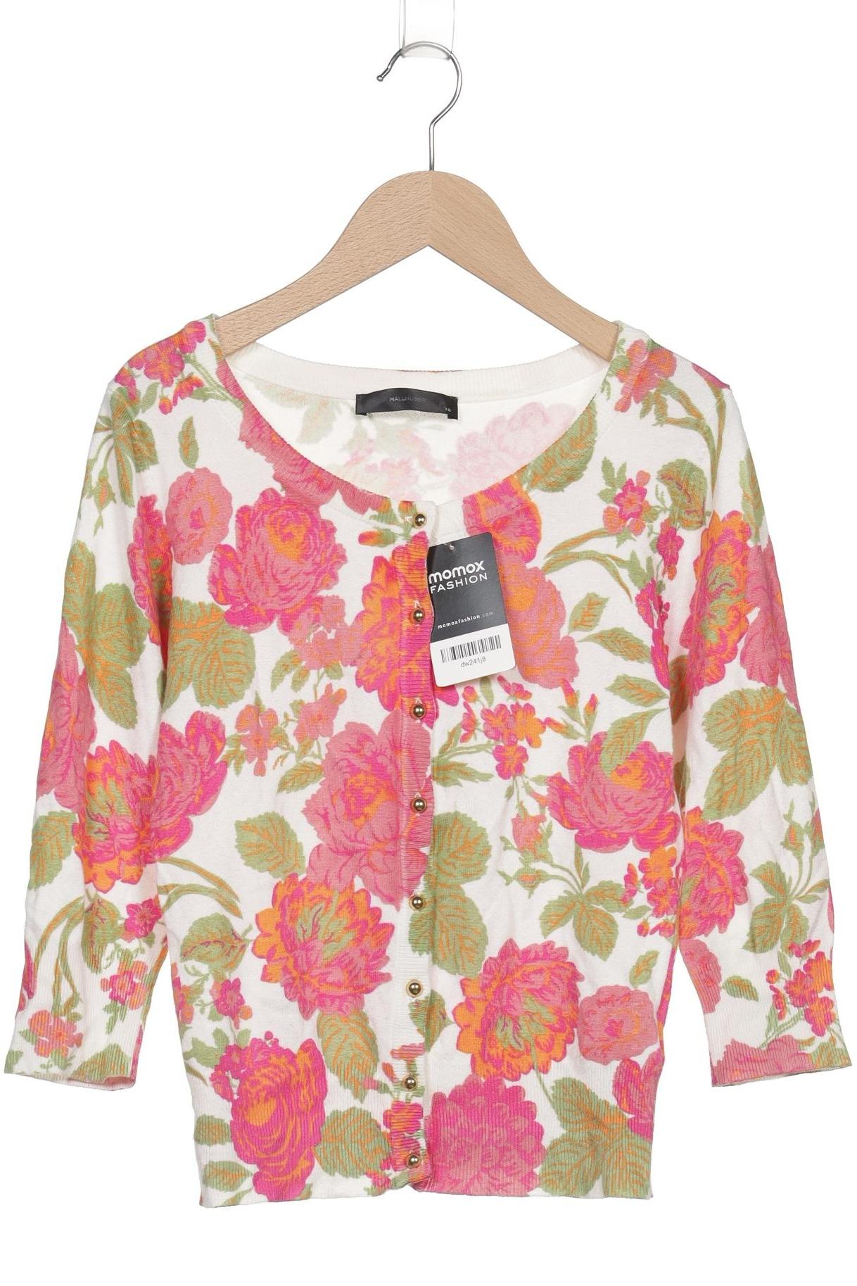 

Hallhuber Damen Strickjacke, mehrfarbig, Gr. 34