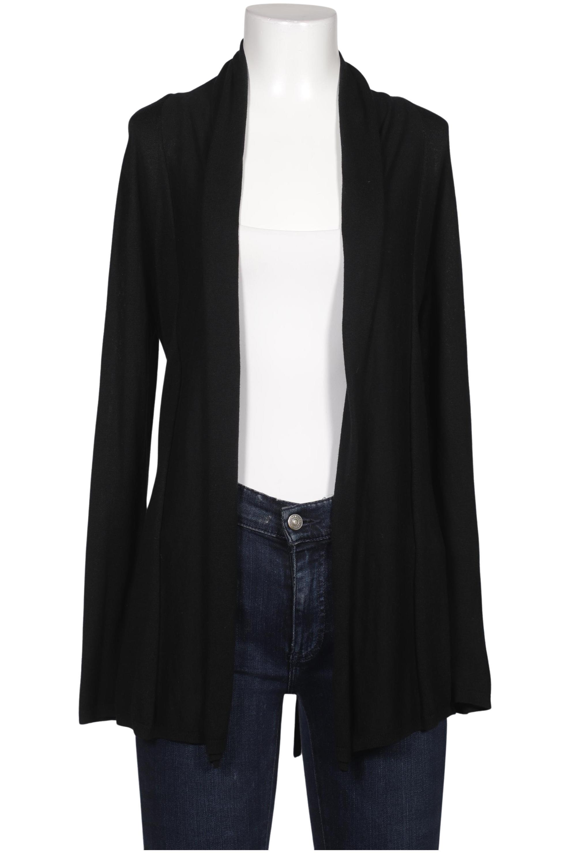 

Hallhuber Damen Strickjacke, schwarz, Gr. 38