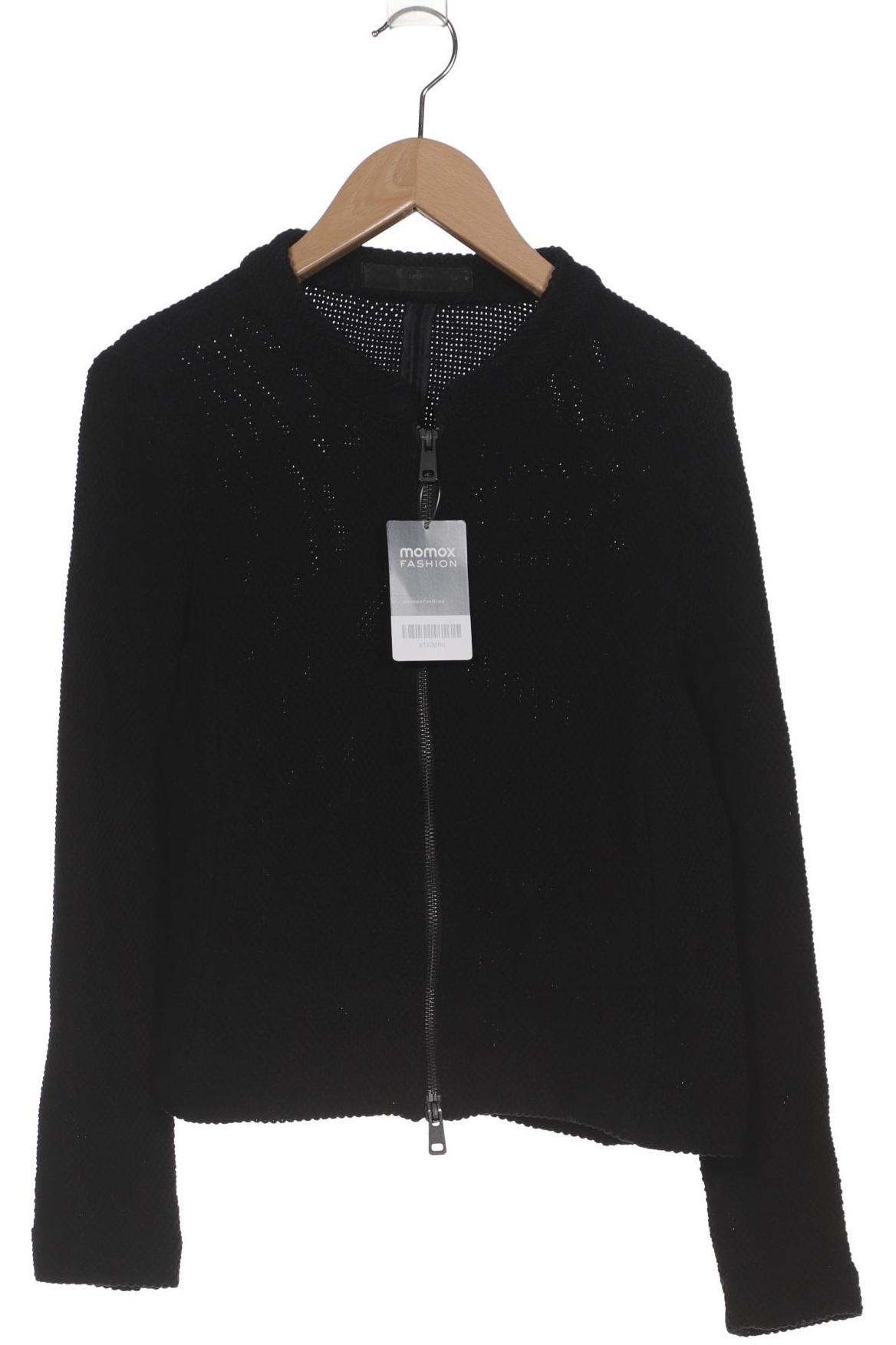 

Hallhuber Damen Strickjacke, schwarz, Gr. 6