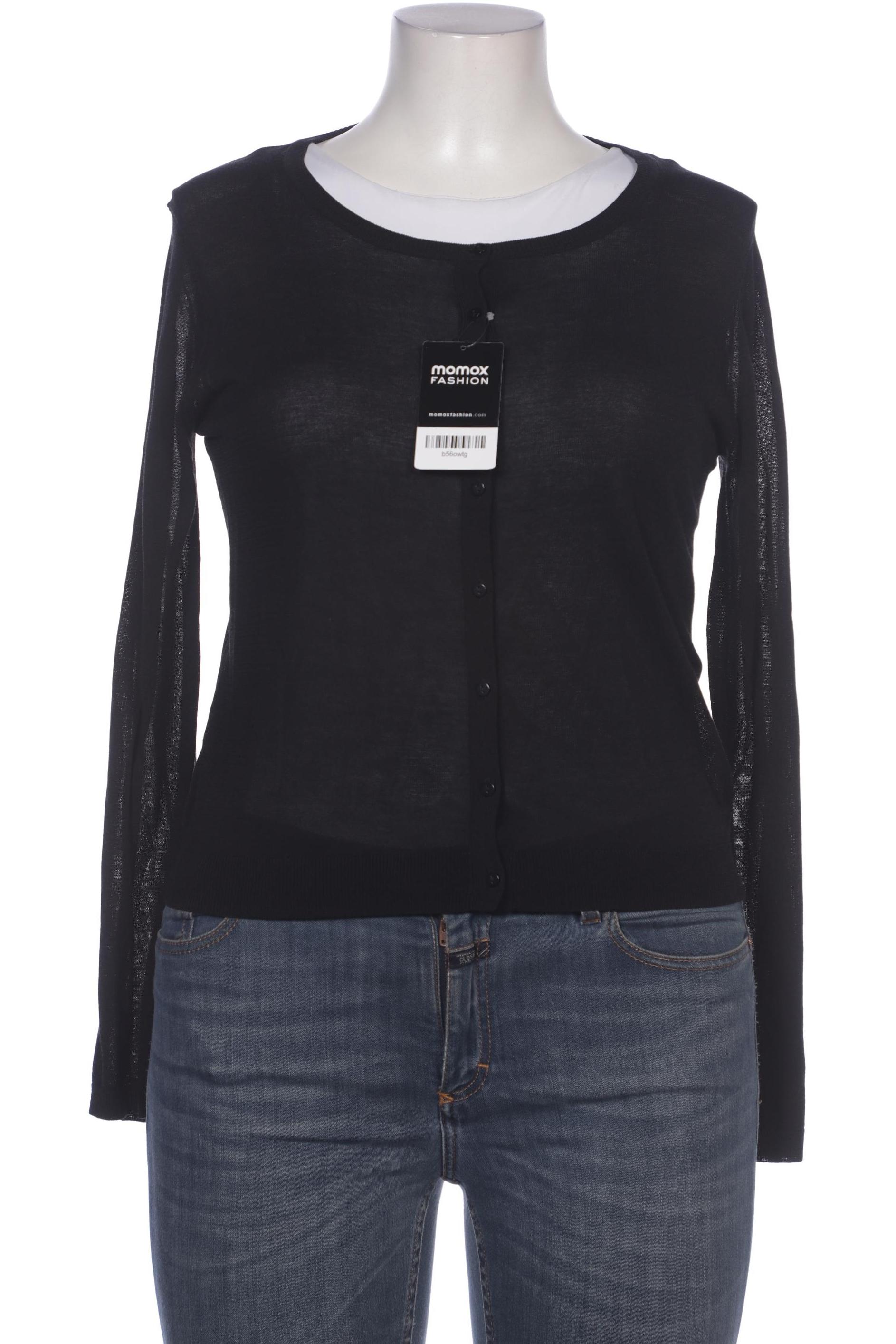 

Hallhuber Damen Strickjacke, schwarz, Gr. 46