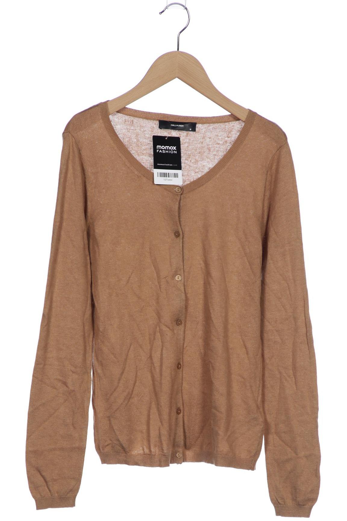 

Hallhuber Damen Strickjacke, braun, Gr. 38