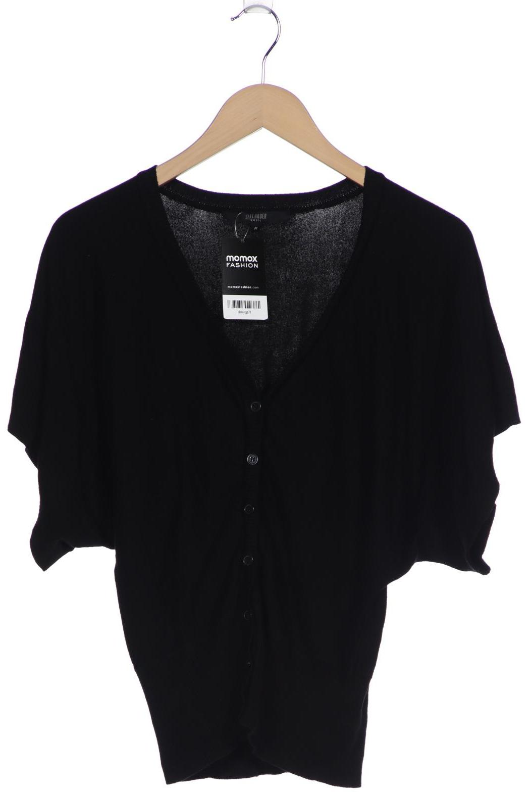 

Hallhuber Damen Strickjacke, schwarz, Gr. 38