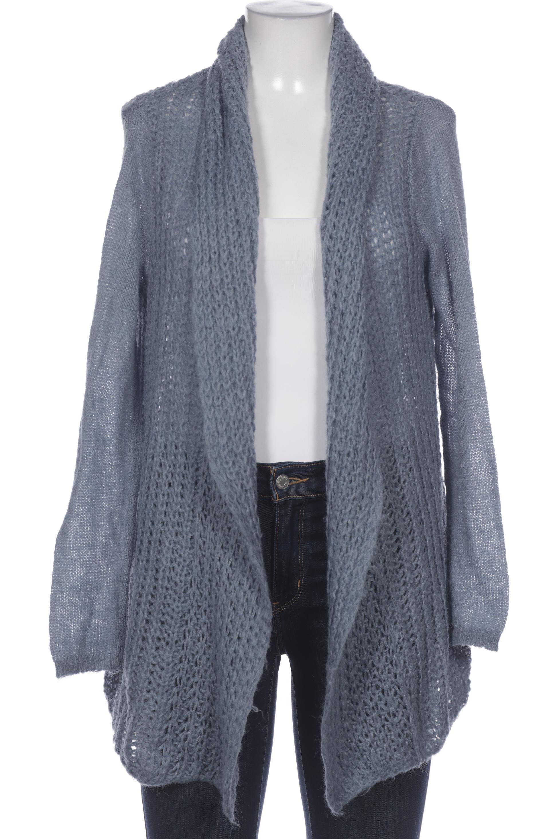 

Hallhuber Damen Strickjacke, blau, Gr. 38