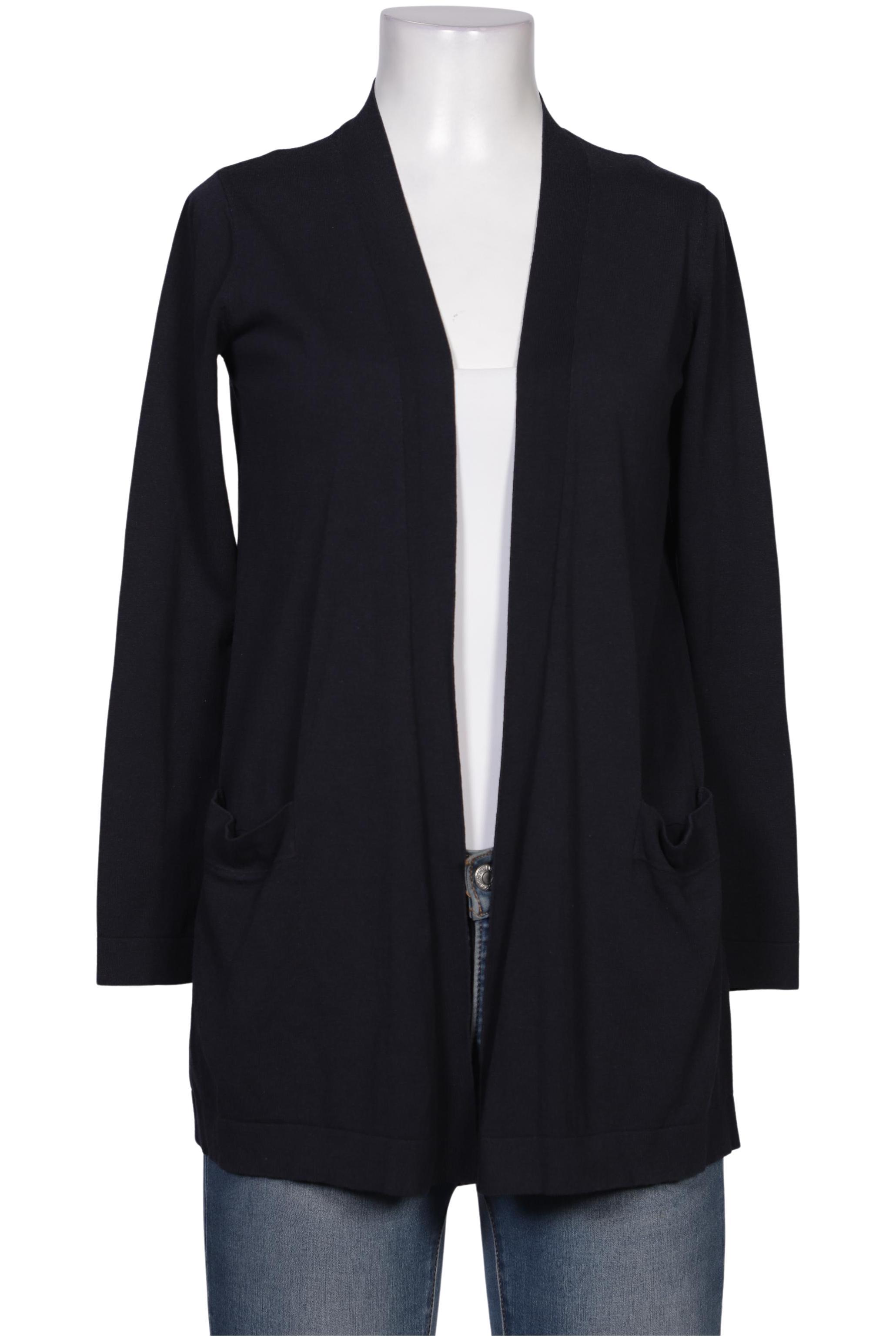 

Hallhuber Damen Strickjacke, marineblau, Gr. 34