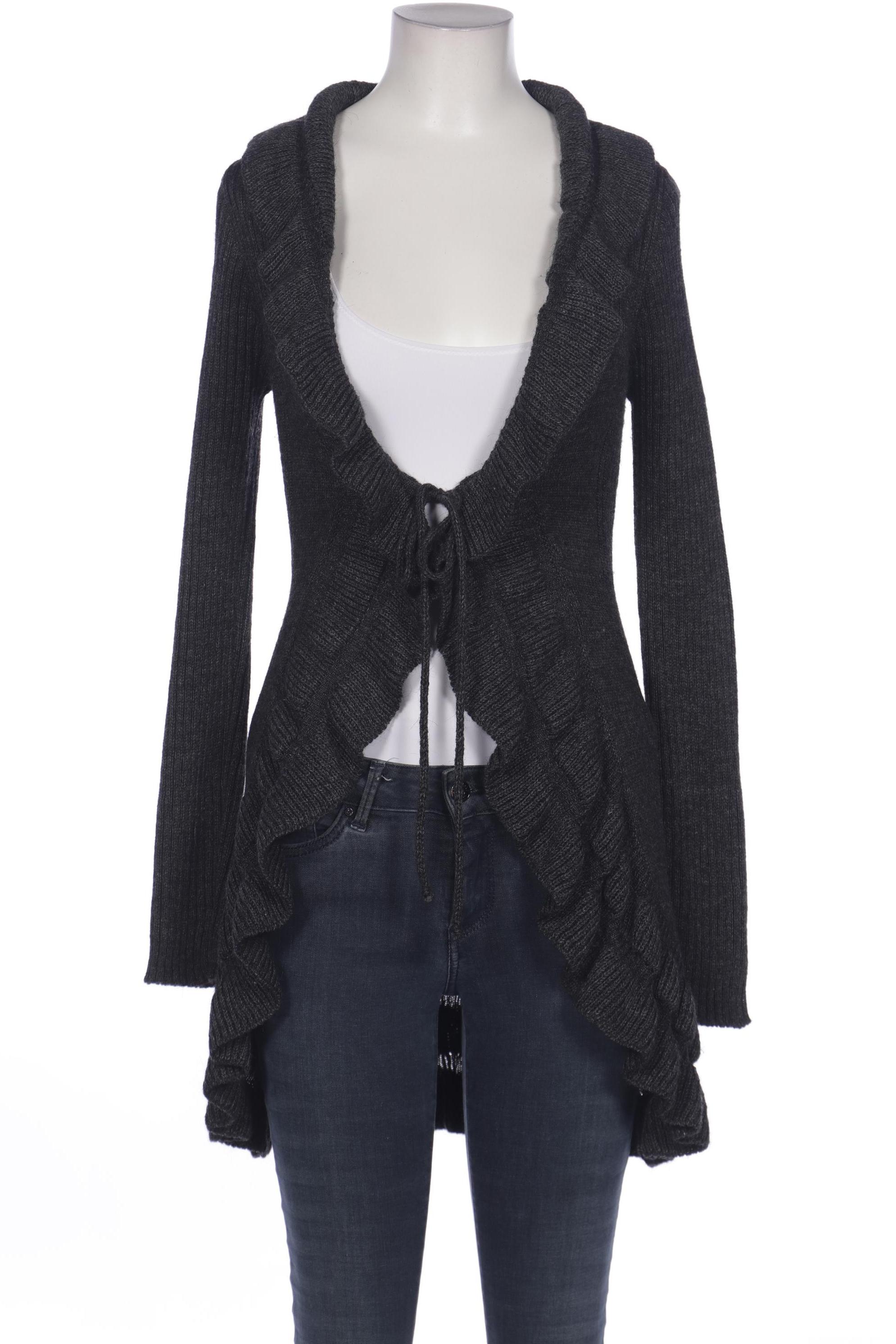 

Hallhuber Damen Strickjacke, grau, Gr. 36