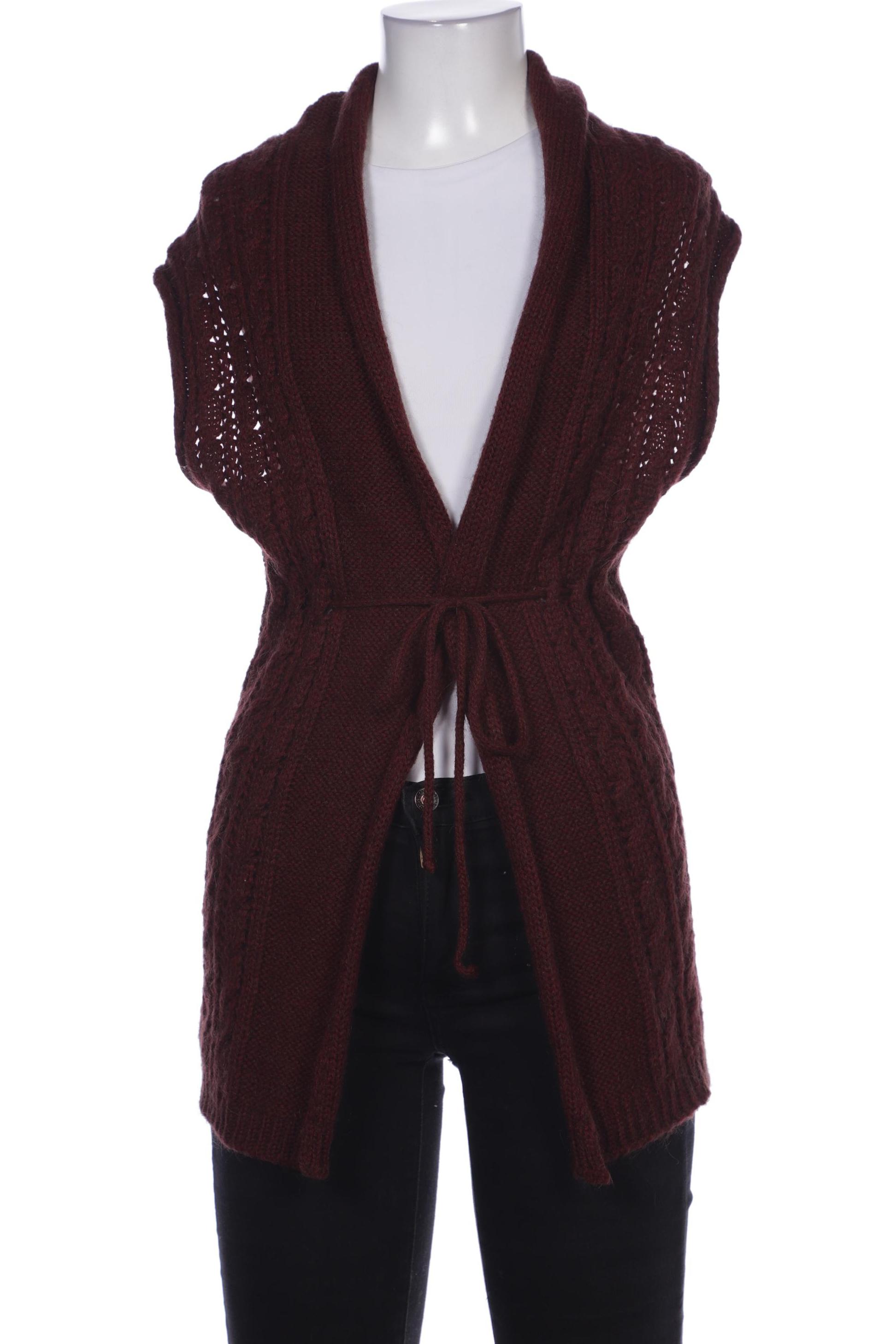 

Hallhuber Damen Strickjacke, bordeaux, Gr. 34