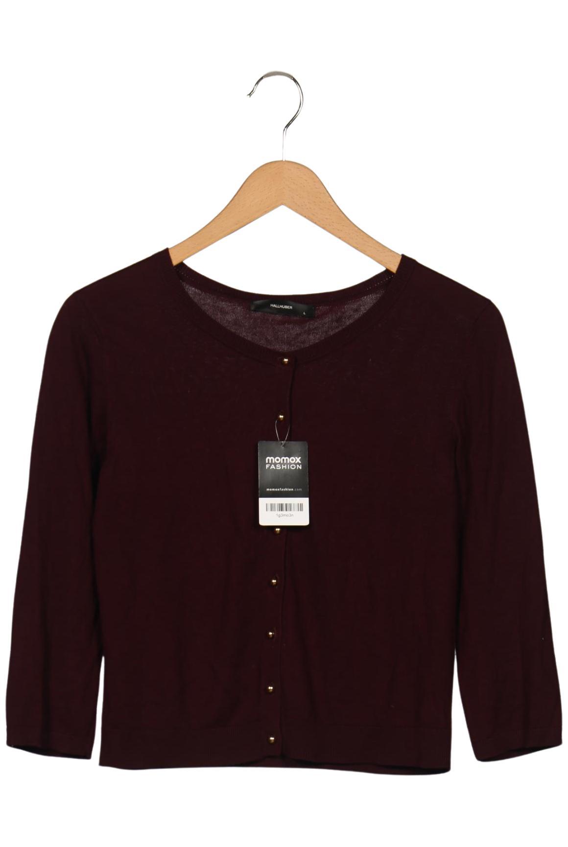 

Hallhuber Damen Strickjacke, bordeaux, Gr. 42