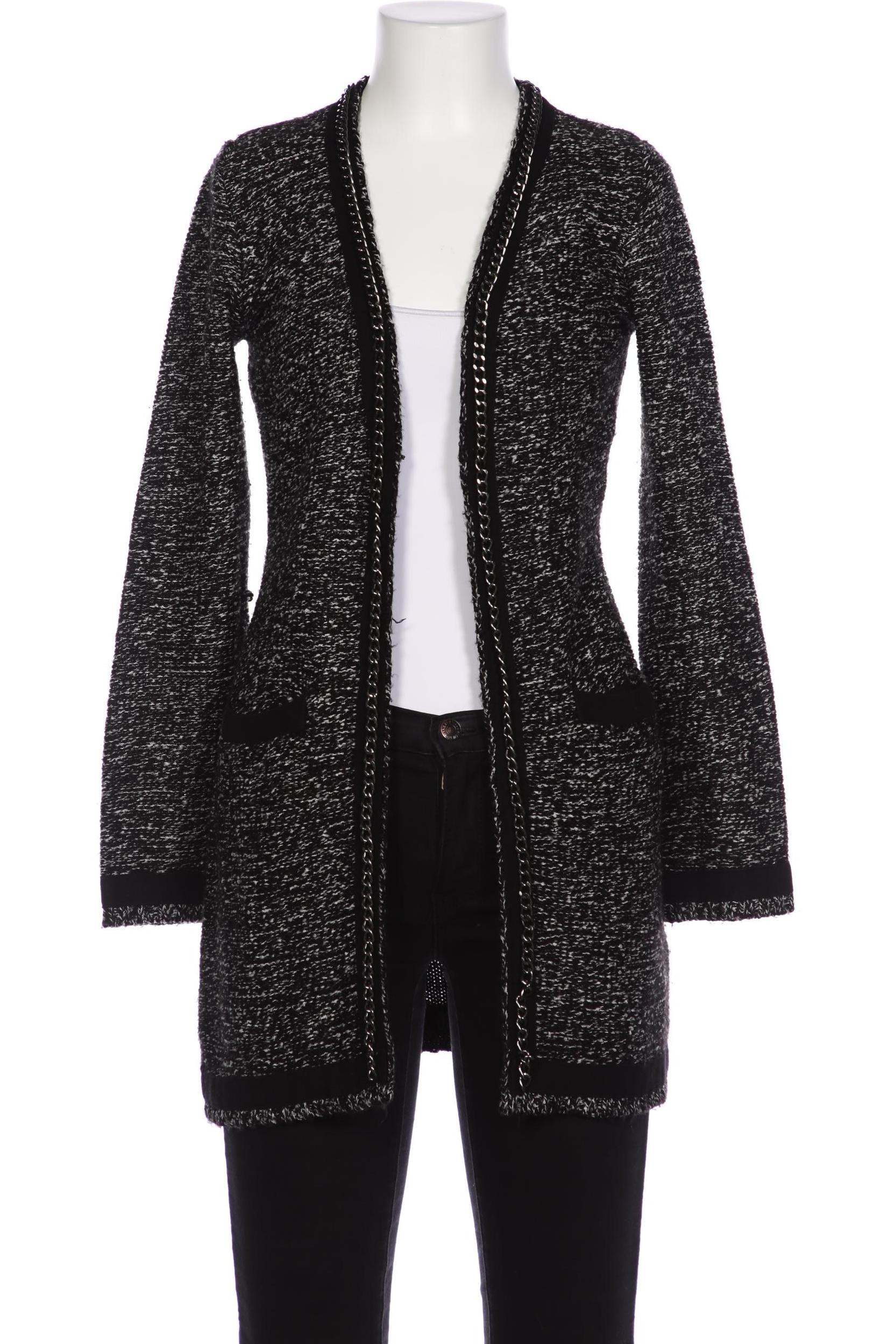

Hallhuber Damen Strickjacke, schwarz, Gr. 34