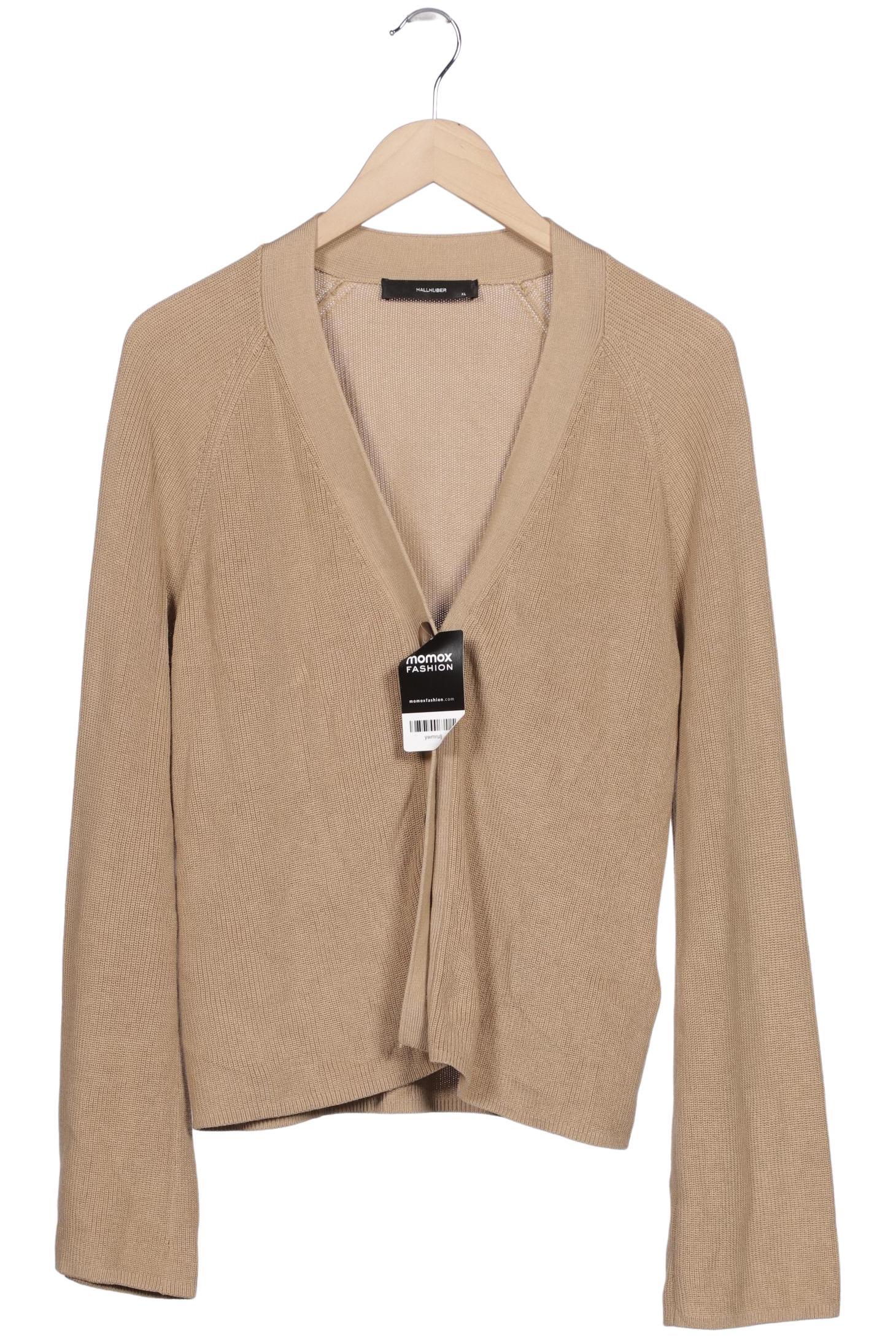 

Hallhuber Damen Strickjacke, beige, Gr. 44