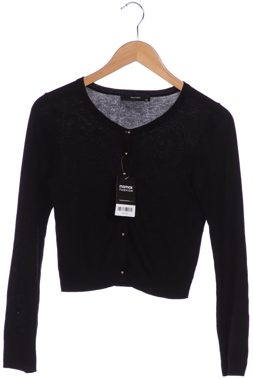 

Hallhuber Damen Strickjacke, schwarz, Gr. 34