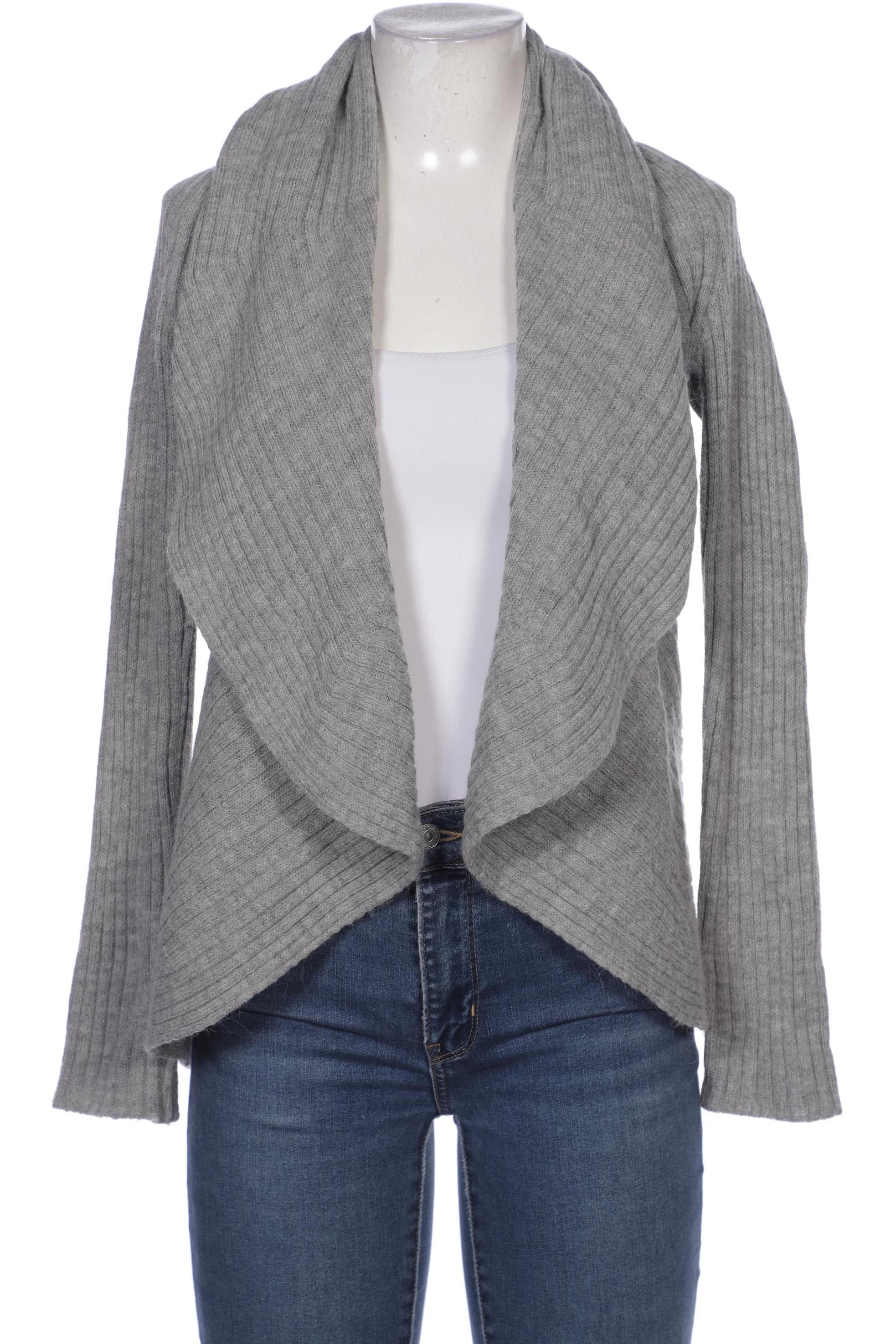 

Hallhuber Damen Strickjacke, grau, Gr. 42