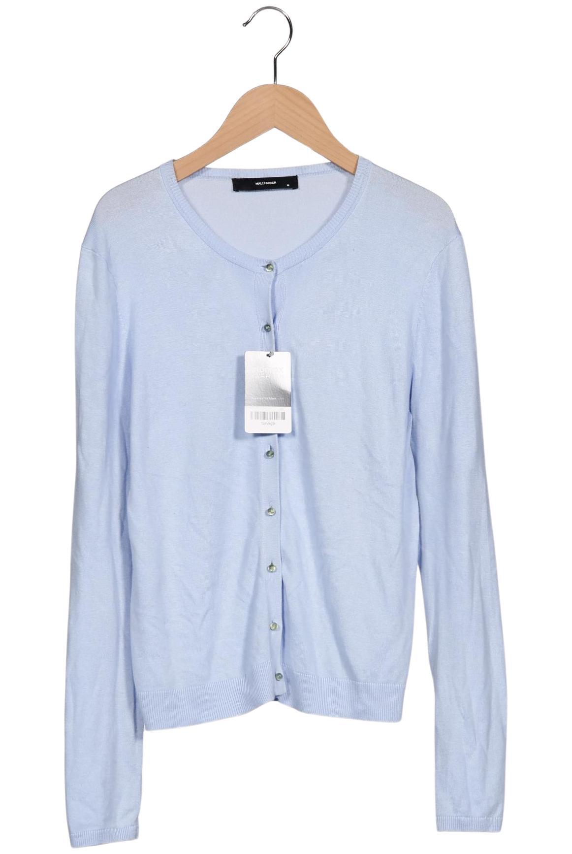 

Hallhuber Damen Strickjacke, hellblau, Gr. 38