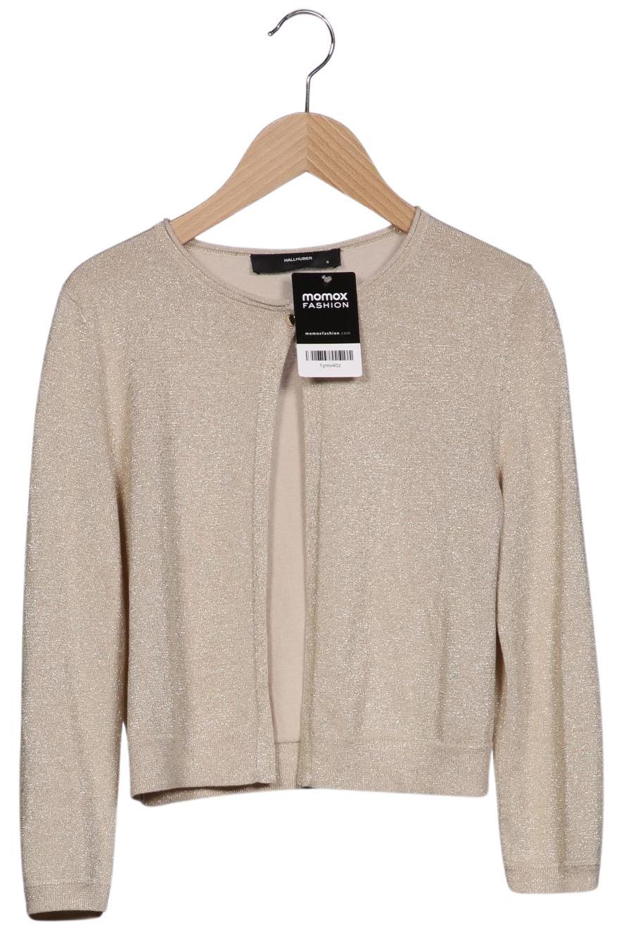 

Hallhuber Damen Strickjacke, beige, Gr. 36