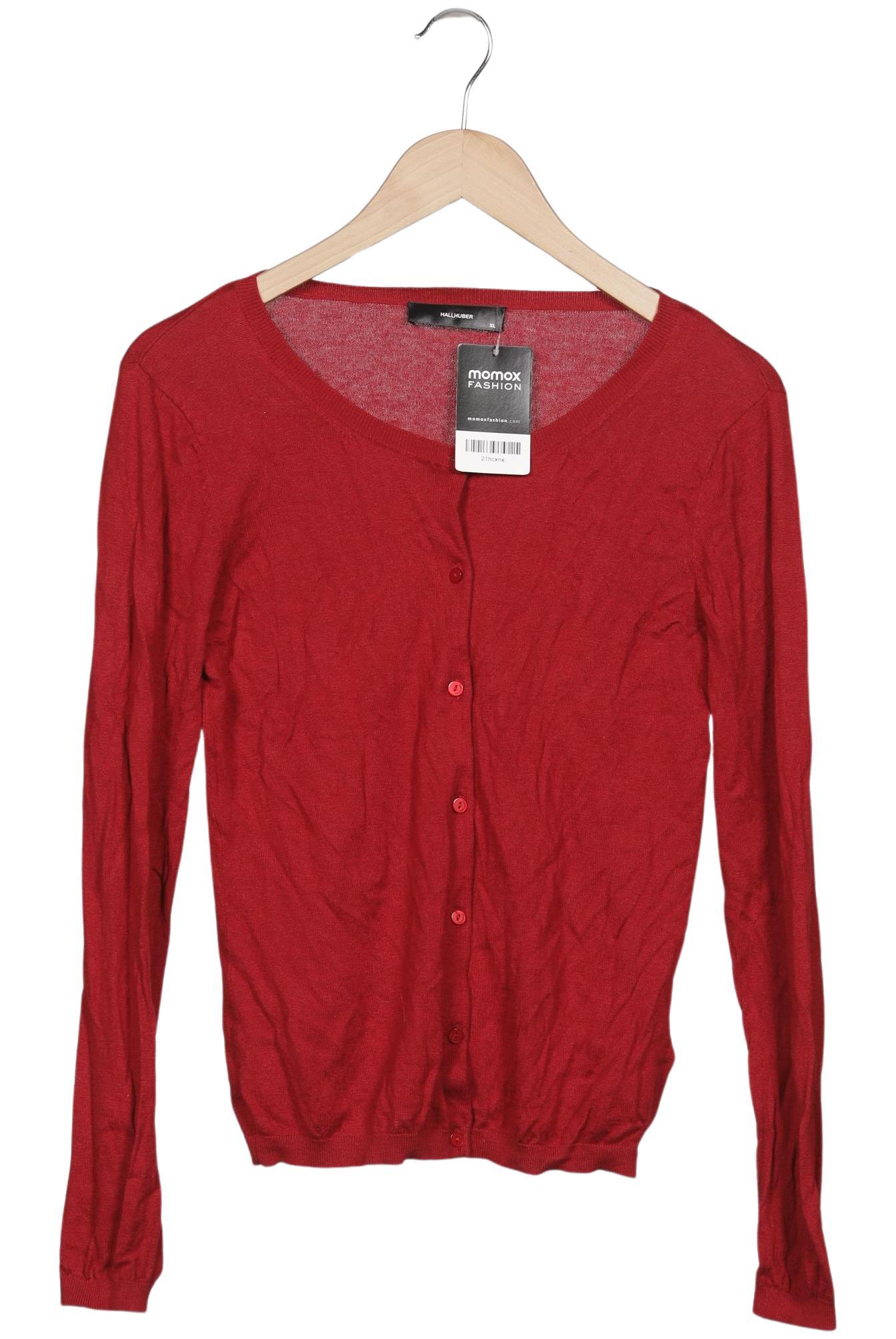 

Hallhuber Damen Strickjacke, bordeaux, Gr. 44